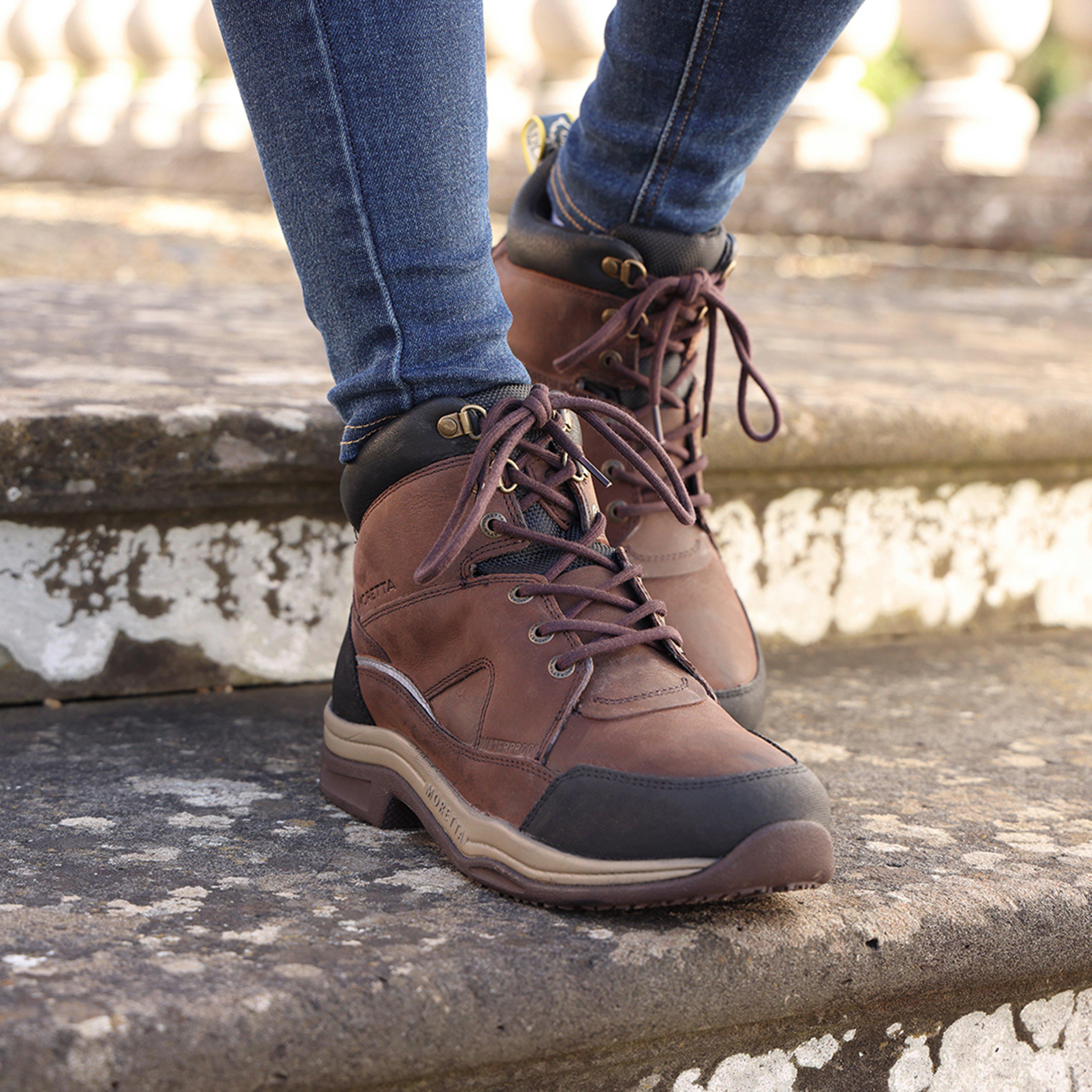 Womens Eleonora XGRIP Boots Brown
