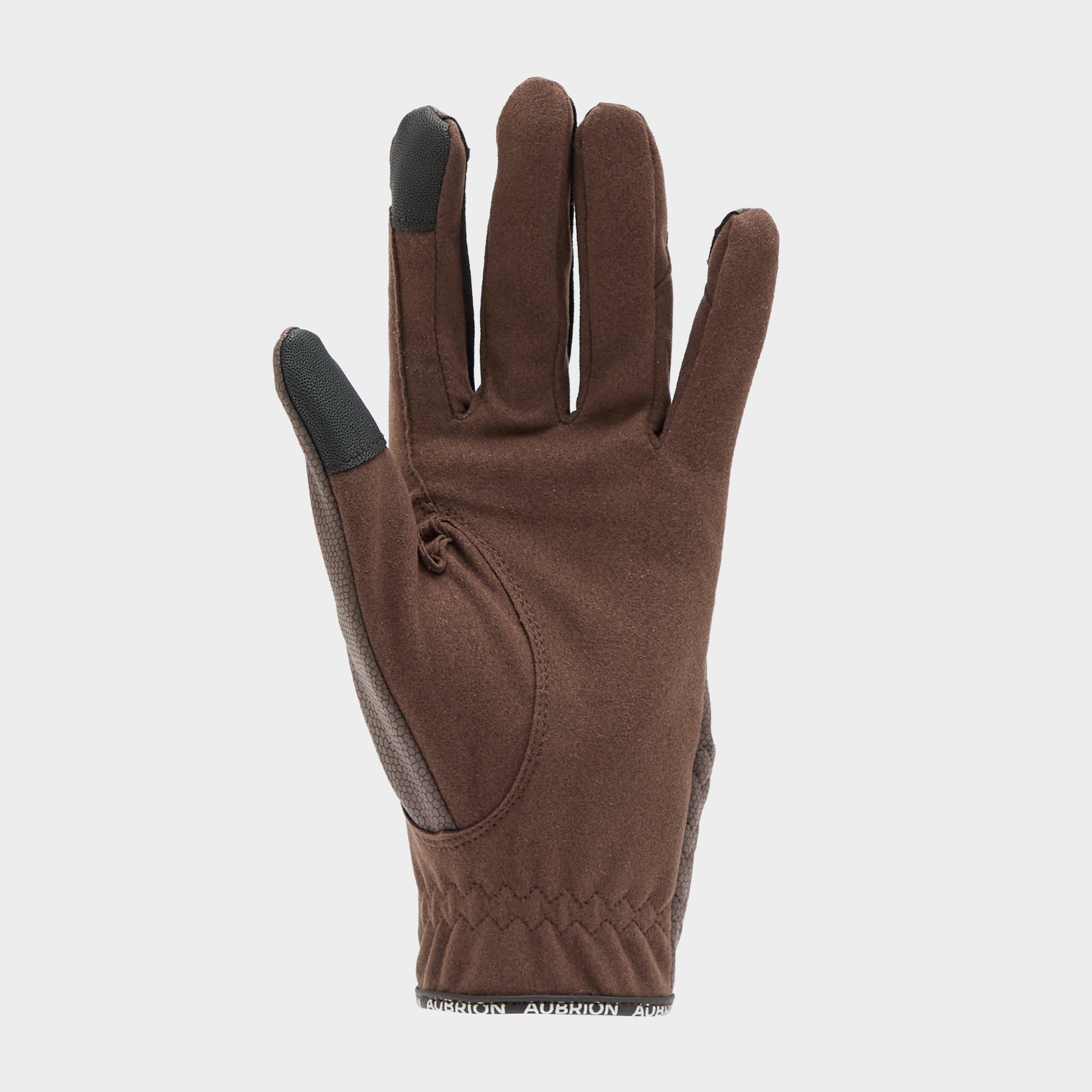 Adults Aachen FlexFit Riding Gloves Brown