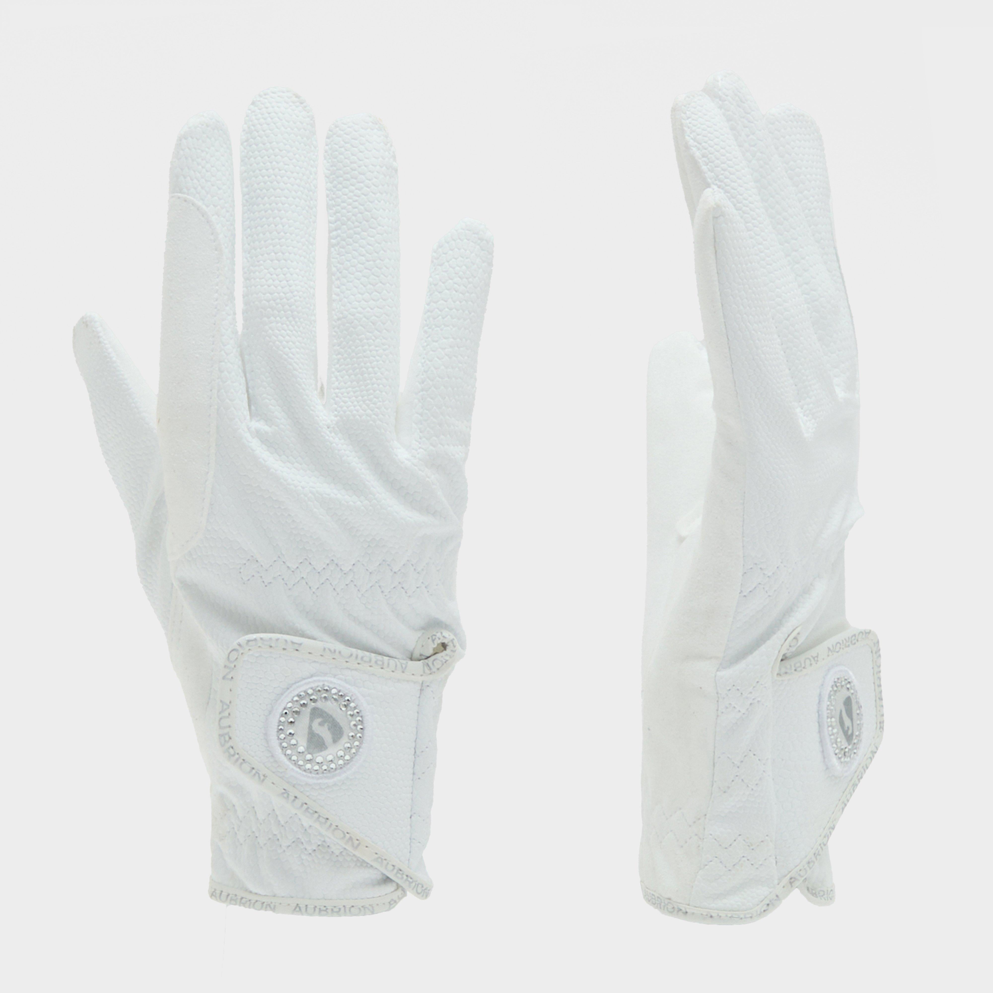 Adults Aachen FlexFit Riding Gloves White