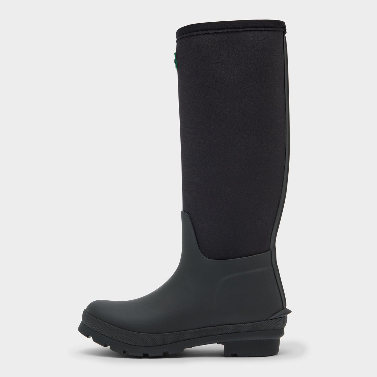 Green Label Unisex Half Neoprene Boots Black