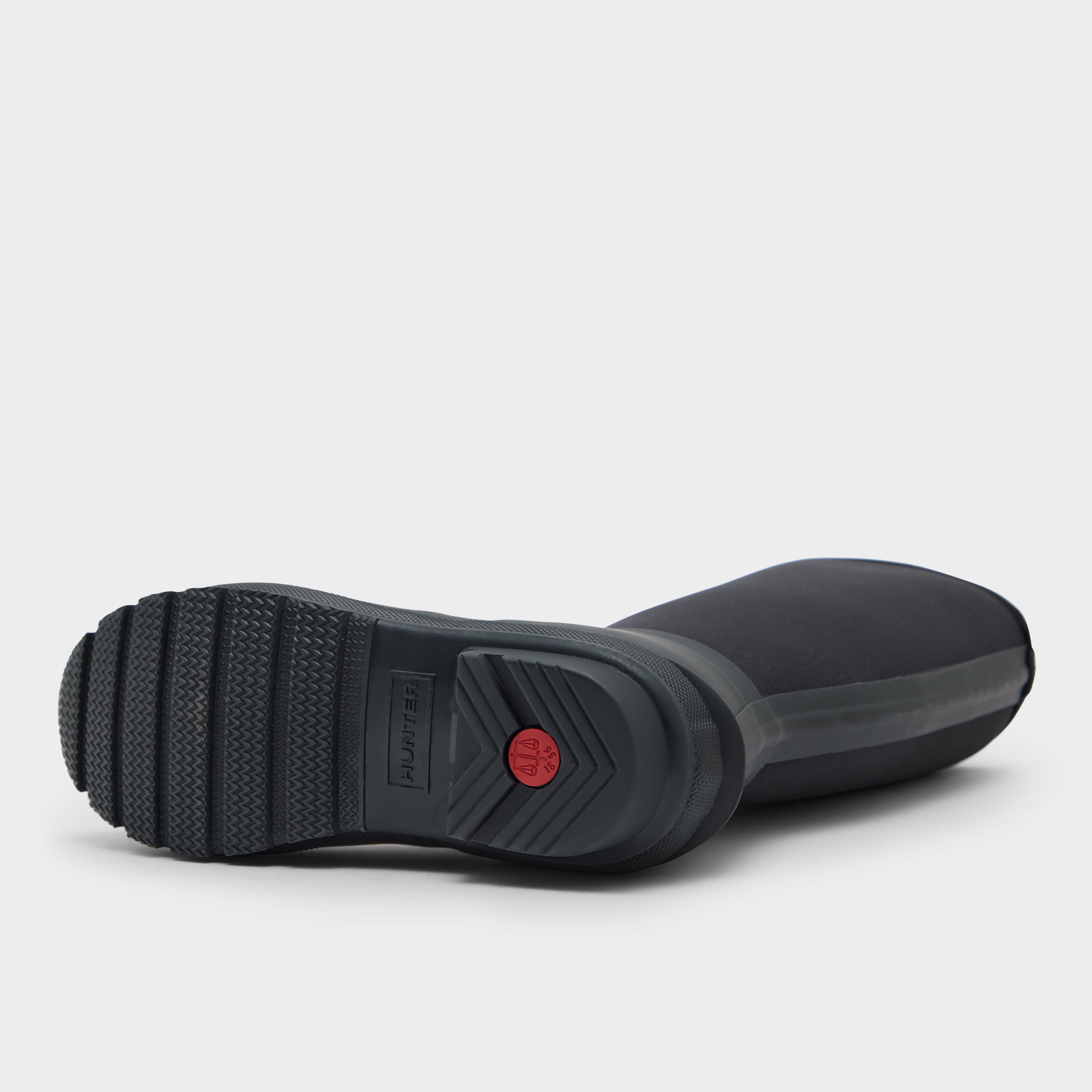 Green Label Unisex Half Neoprene Boots Black