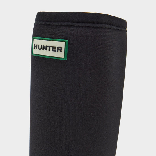 Green Label Unisex Half Neoprene Boots Black