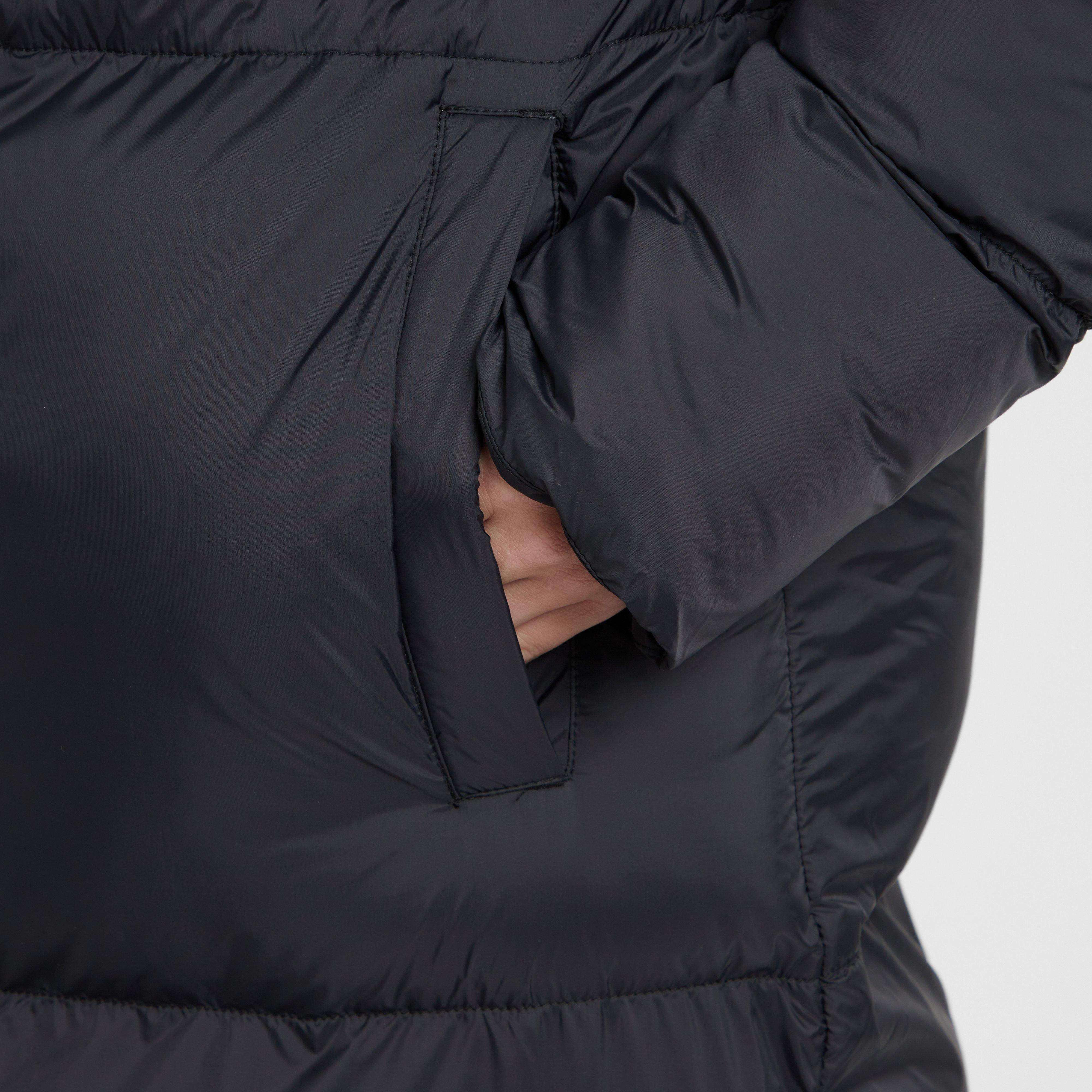 Green Label Womens Birnam Long Jacket Black