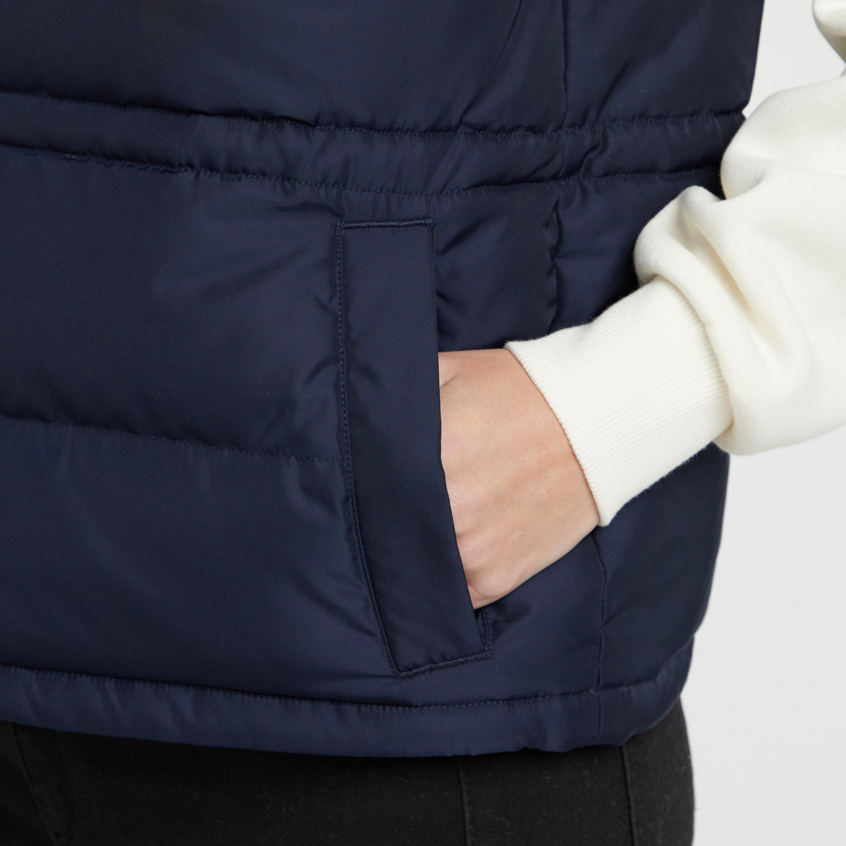 Green Label Womens Biel Gilet Navy