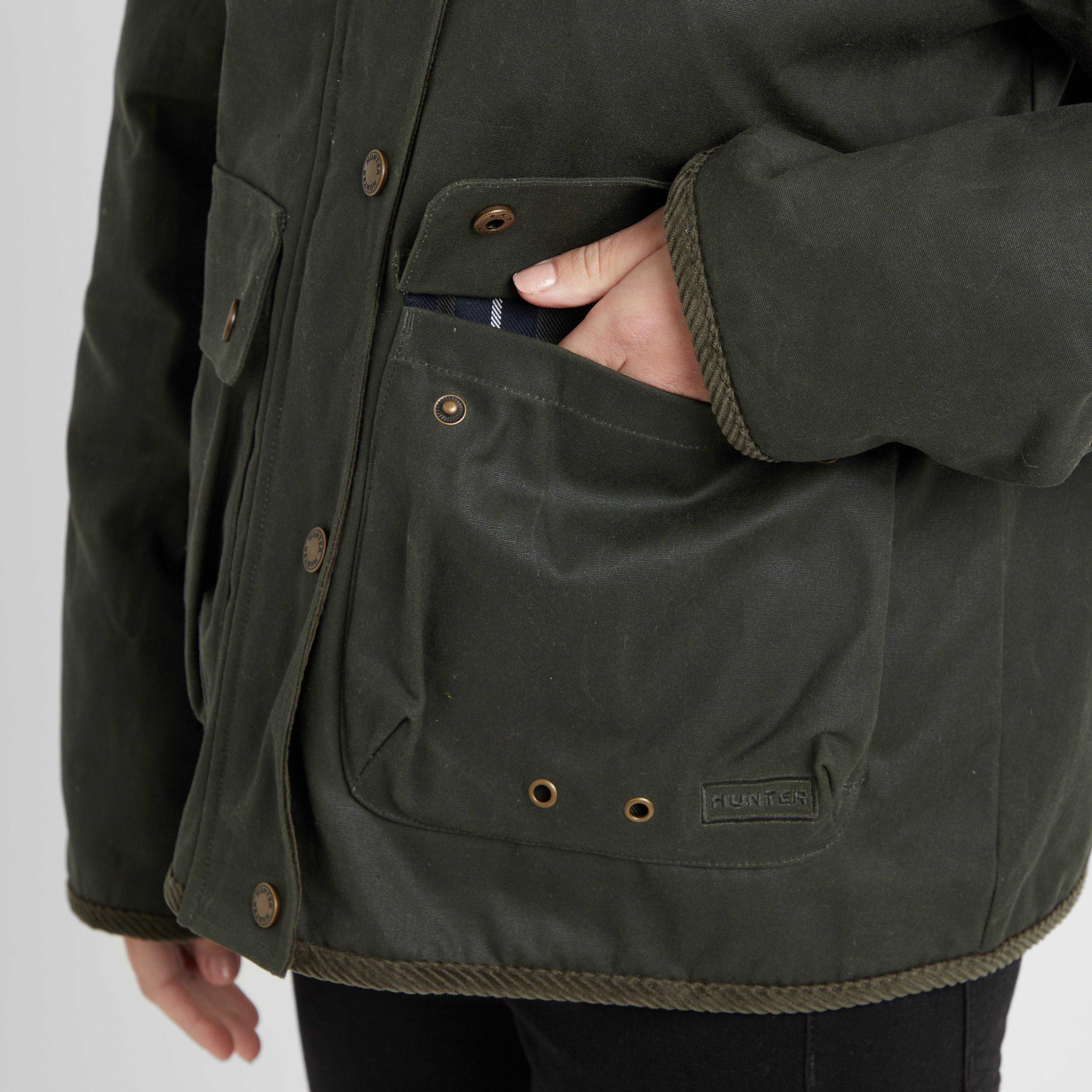 Green Label Womens Glenluce Wax Jacket Kambaba