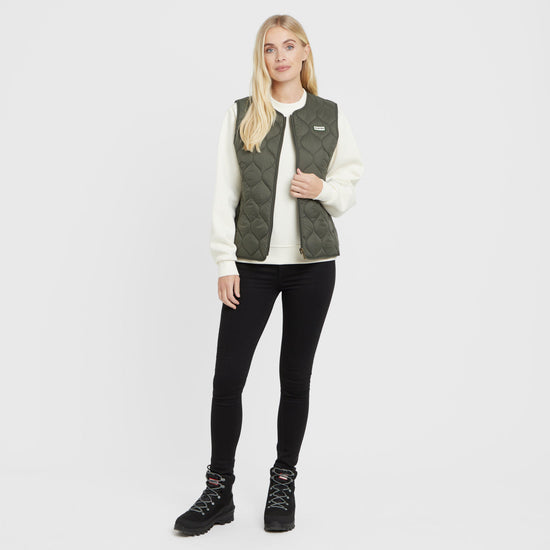 Green Label Womens Appin Insulated Gilet Kambaba