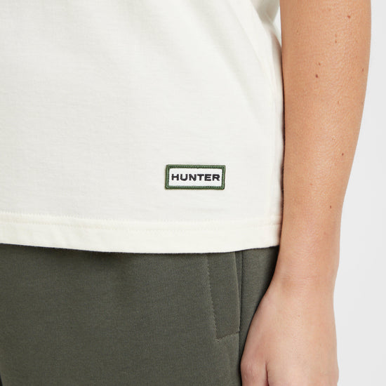 Green Label Womens Alsh T-Shirt White