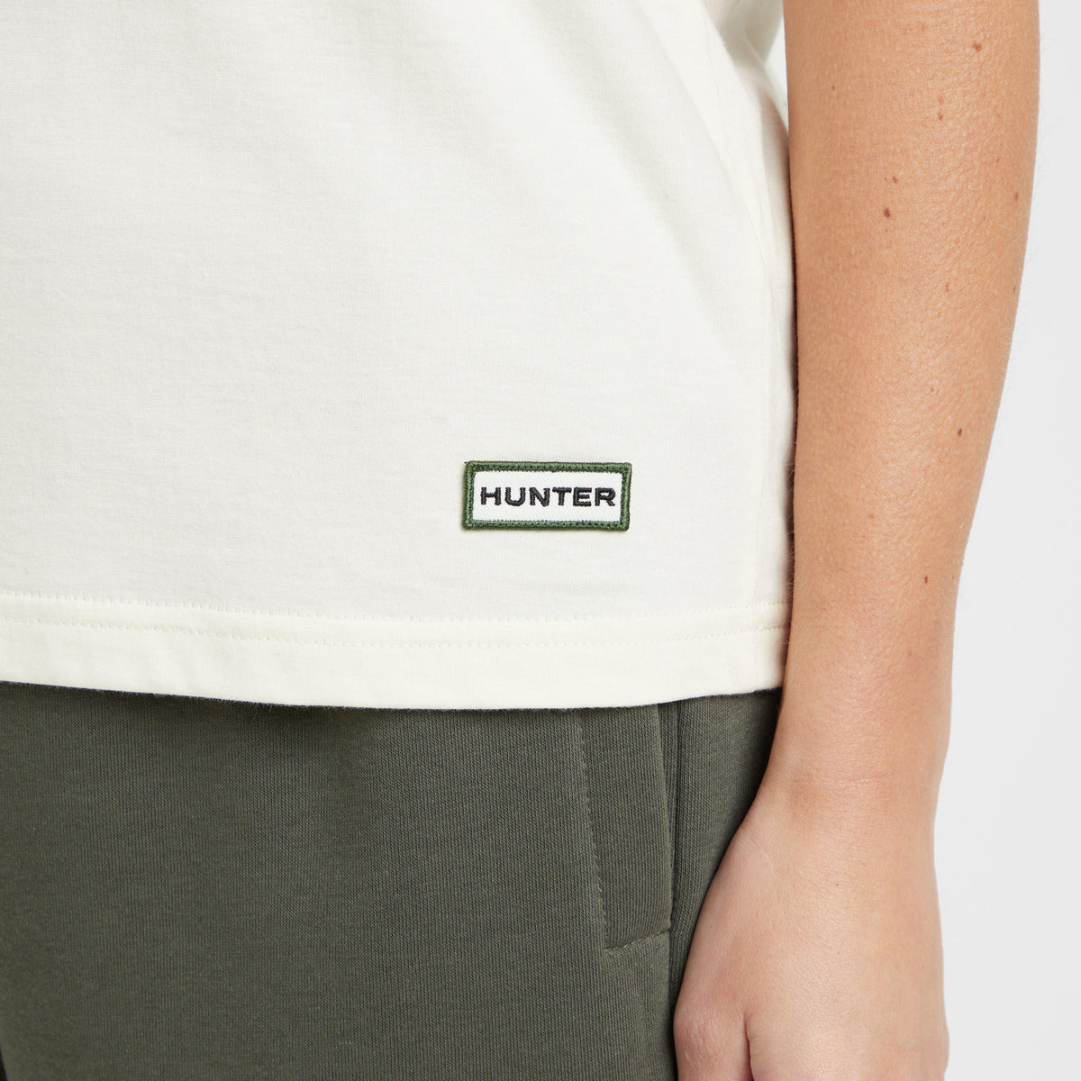 Green Label Womens Alsh T-Shirt White