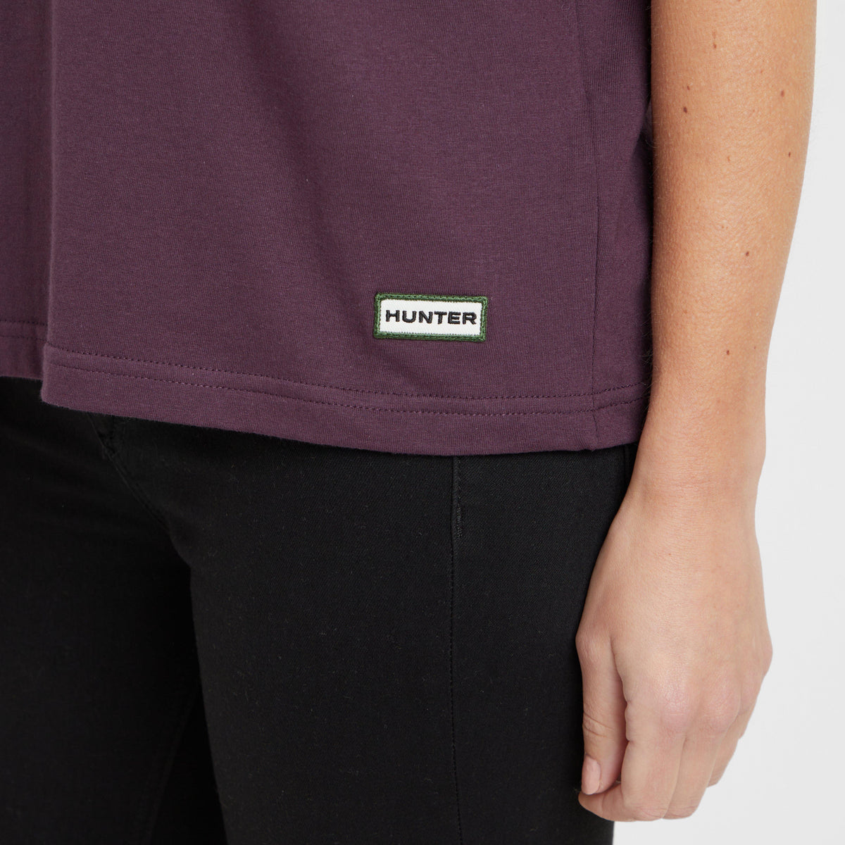 Green Label Womens Alsh T-Shirt Plum Perfect