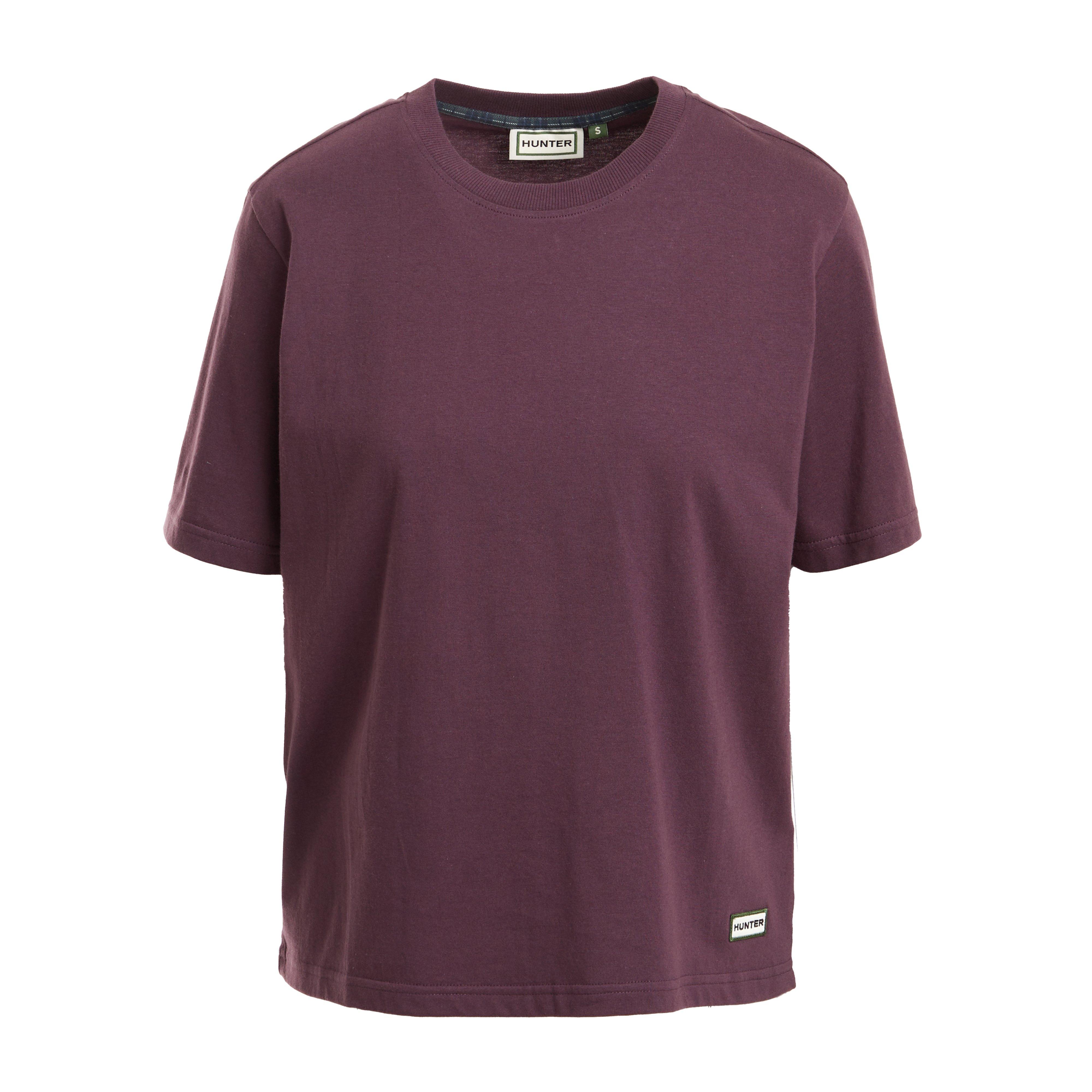 Green Label Womens Alsh T-Shirt Plum Perfect