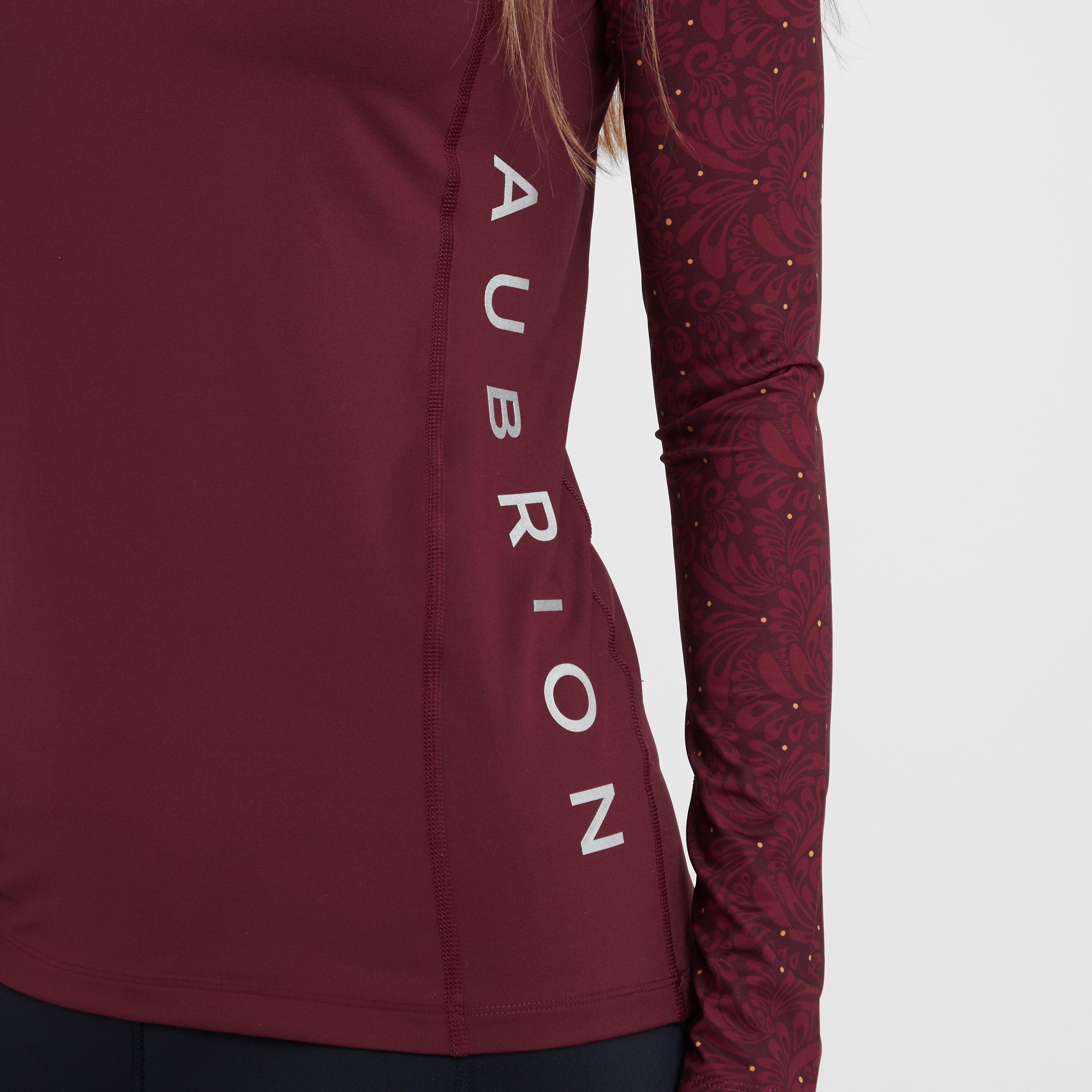 Womens Hyde Park Base Layer Red Paisley