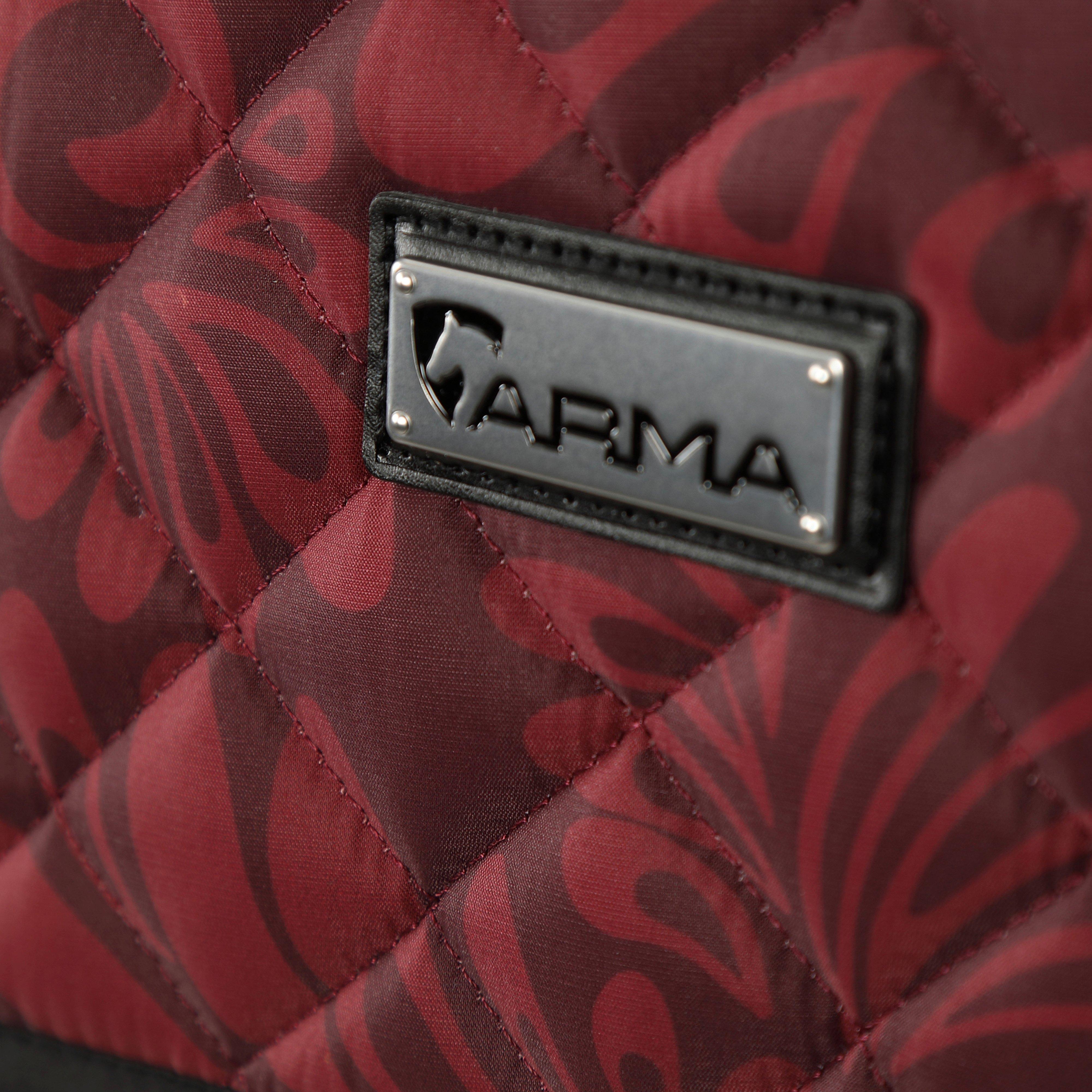 Hyde Park Saddlecloth Red Paisley