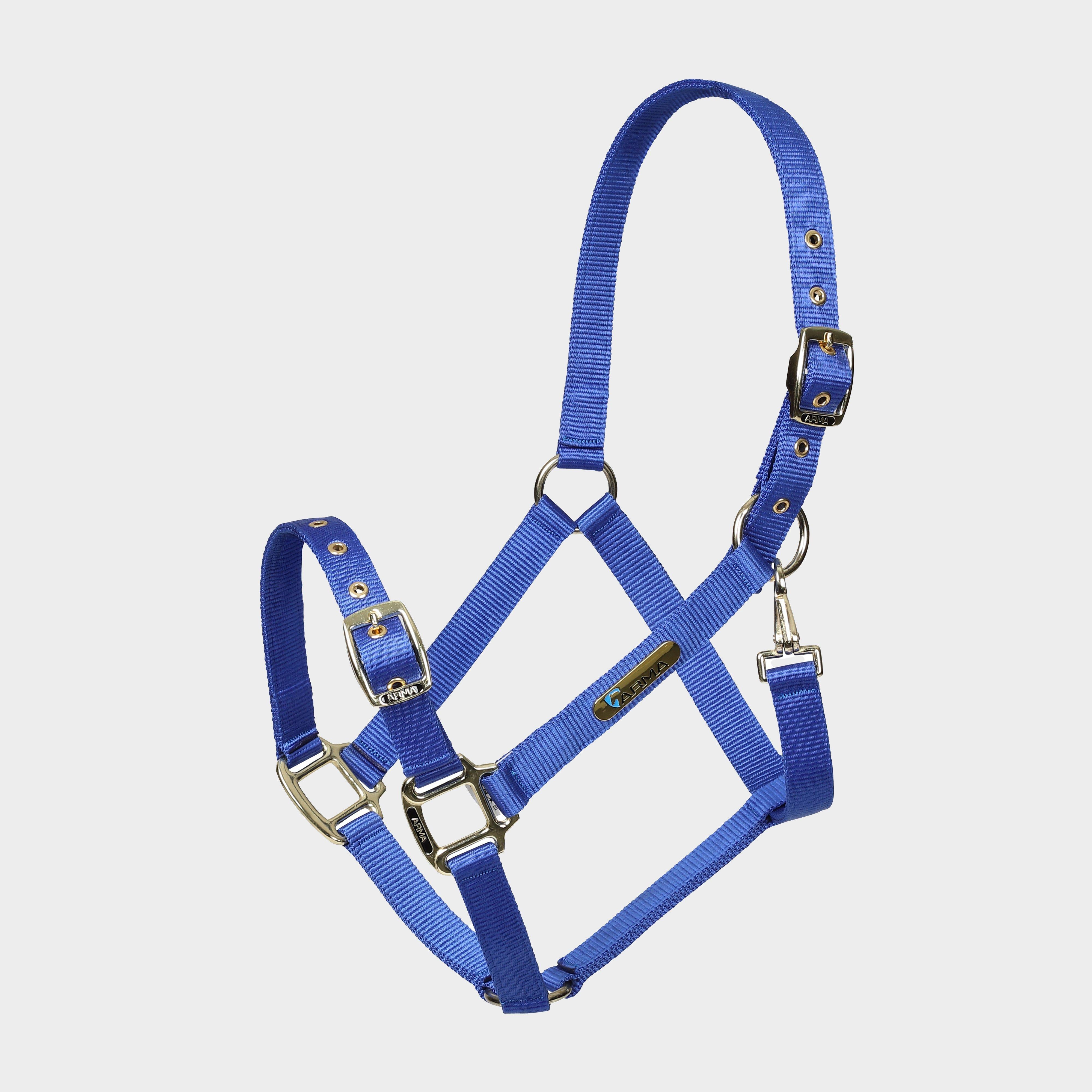 Adjustable Headcollar Blue