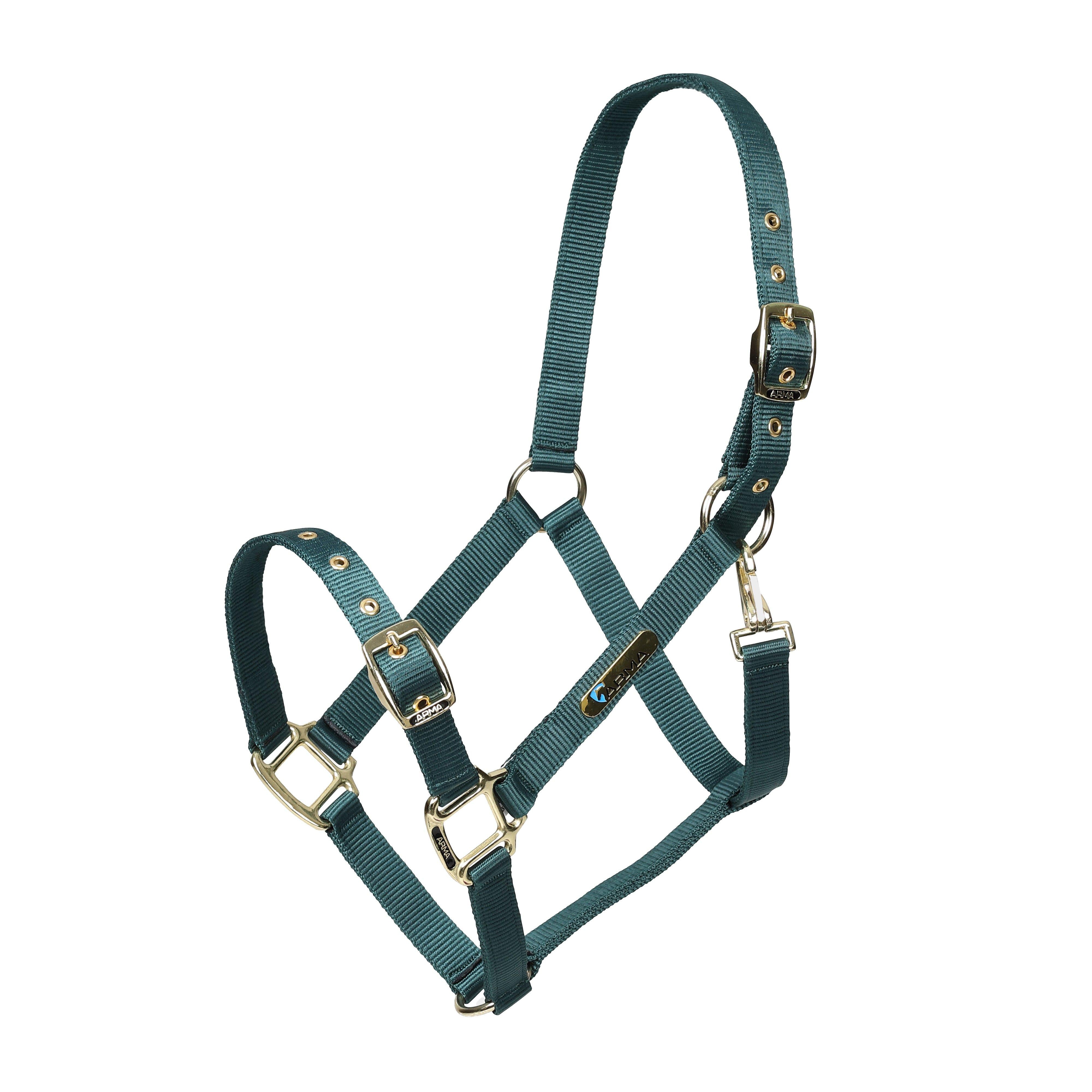 Adjustable Headcollar Green