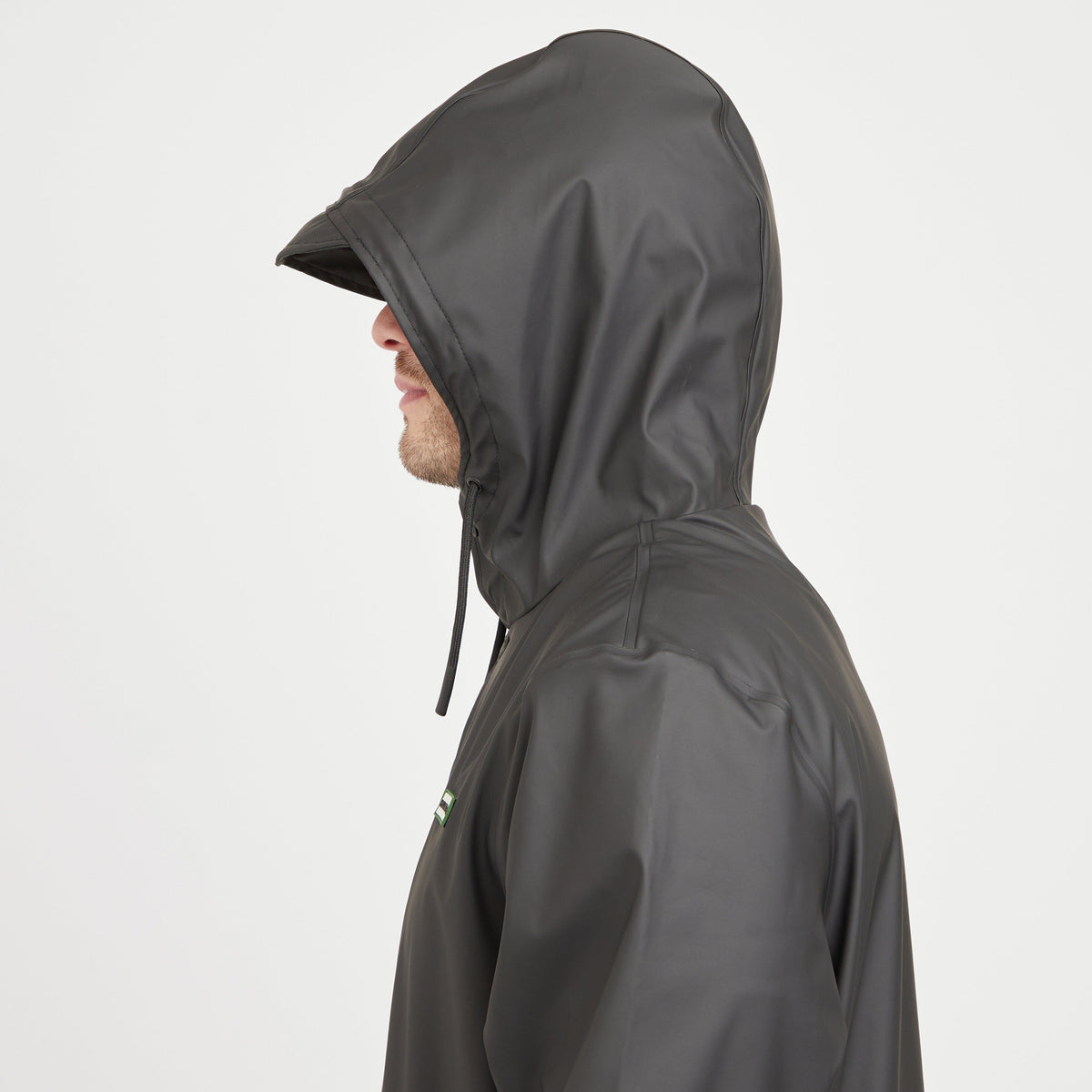Green Label Mens Tilloch Anorak Black