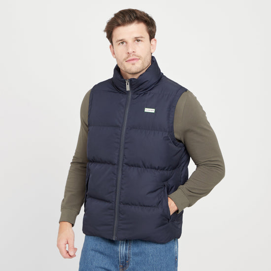 Green Label Mens Dunfer Gilet Night Sky