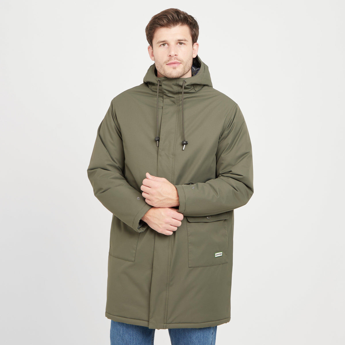 Green Label Mens Greenock Parka Kambaba