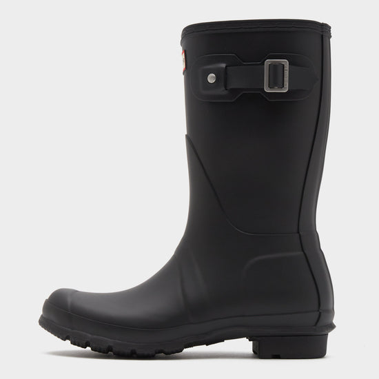 Womens Original Short Wellington Boots Black