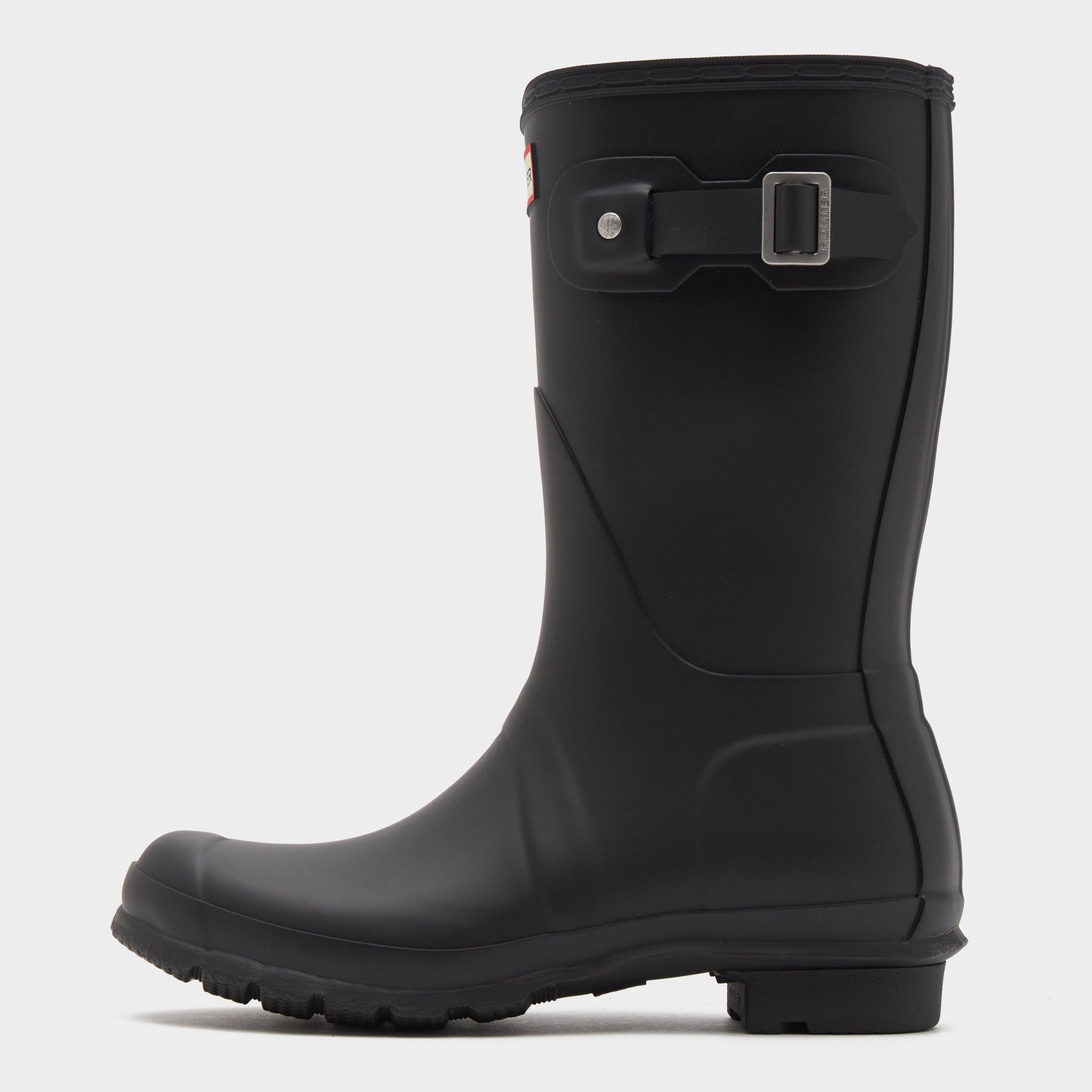 Womens Original Short Wellington Boots Black
