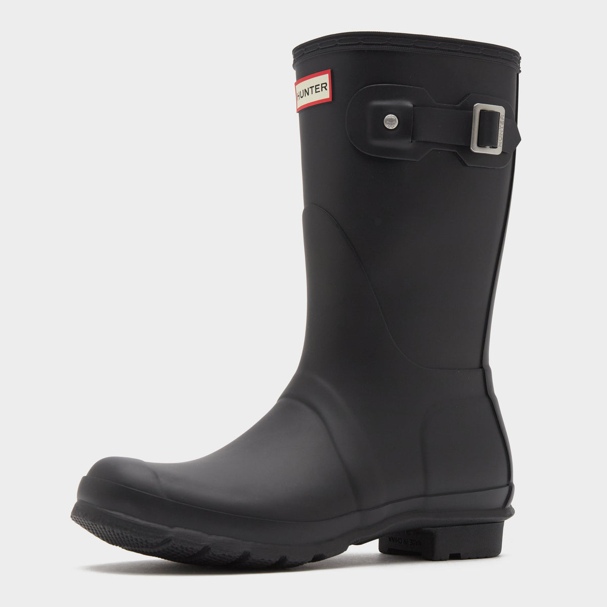 Womens Original Short Wellington Boots Black