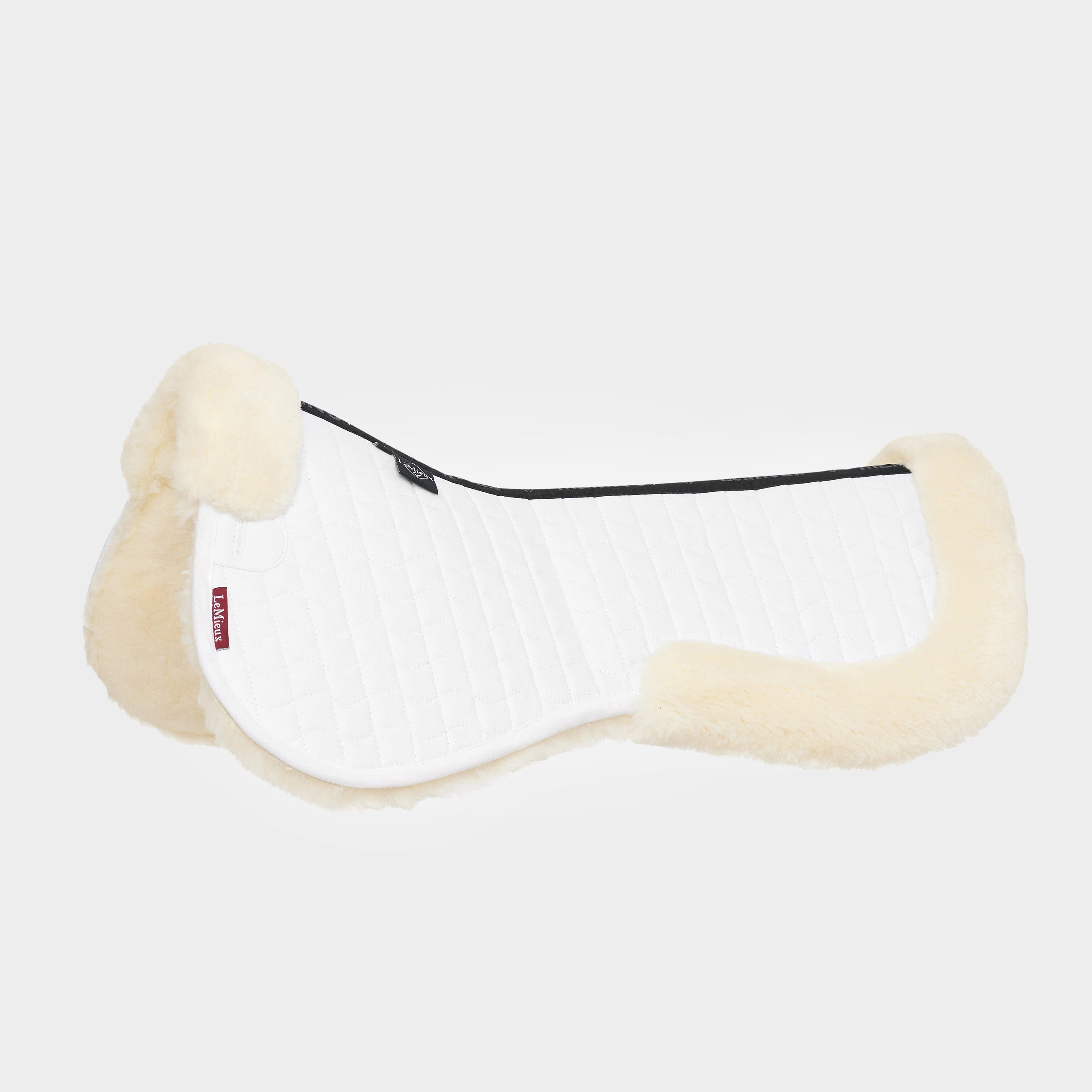 Merino+ Half Pad White/Natural
