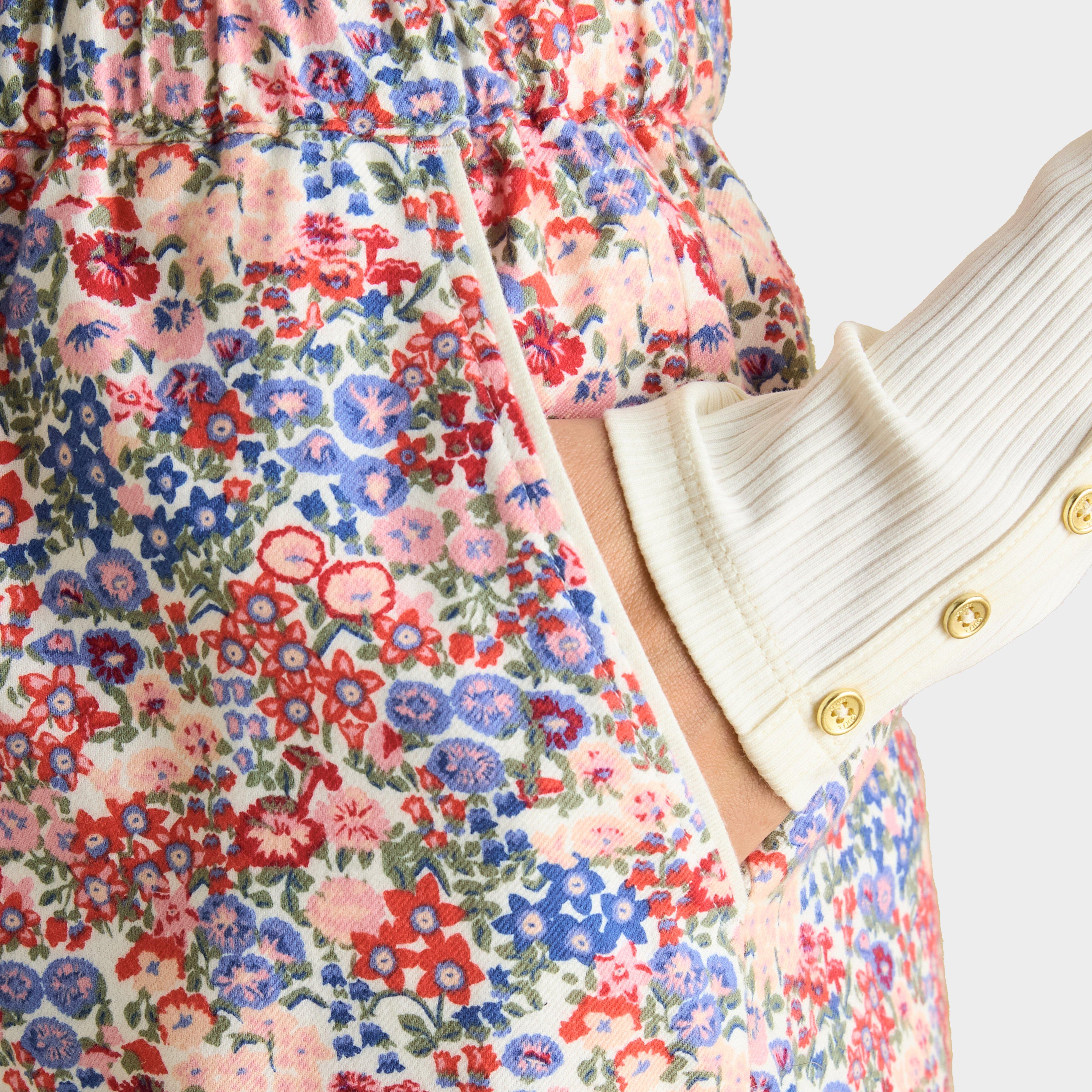 Womens Stella Cotton Pyjama Bottoms Cream