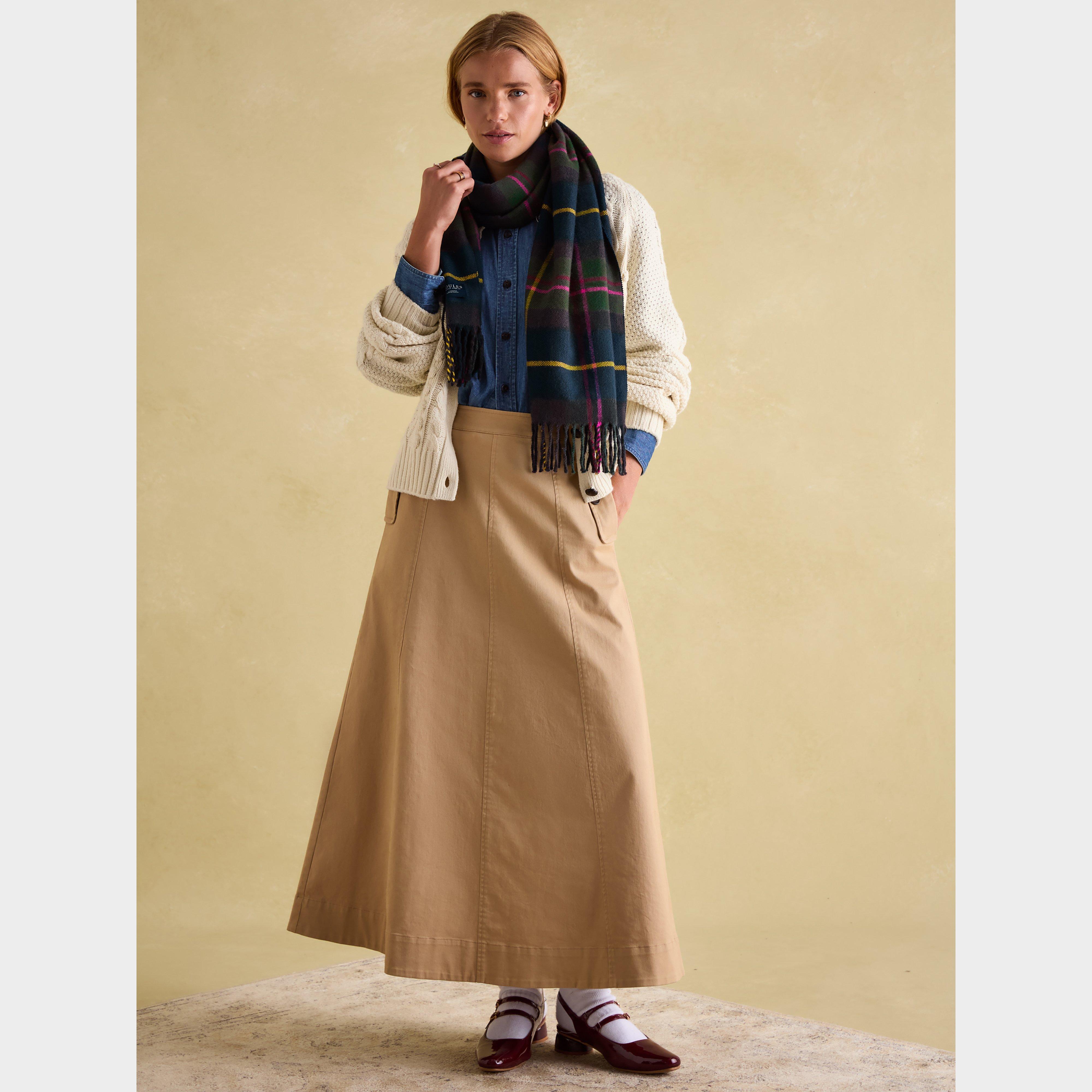 Womens Langtree Scarf Navy