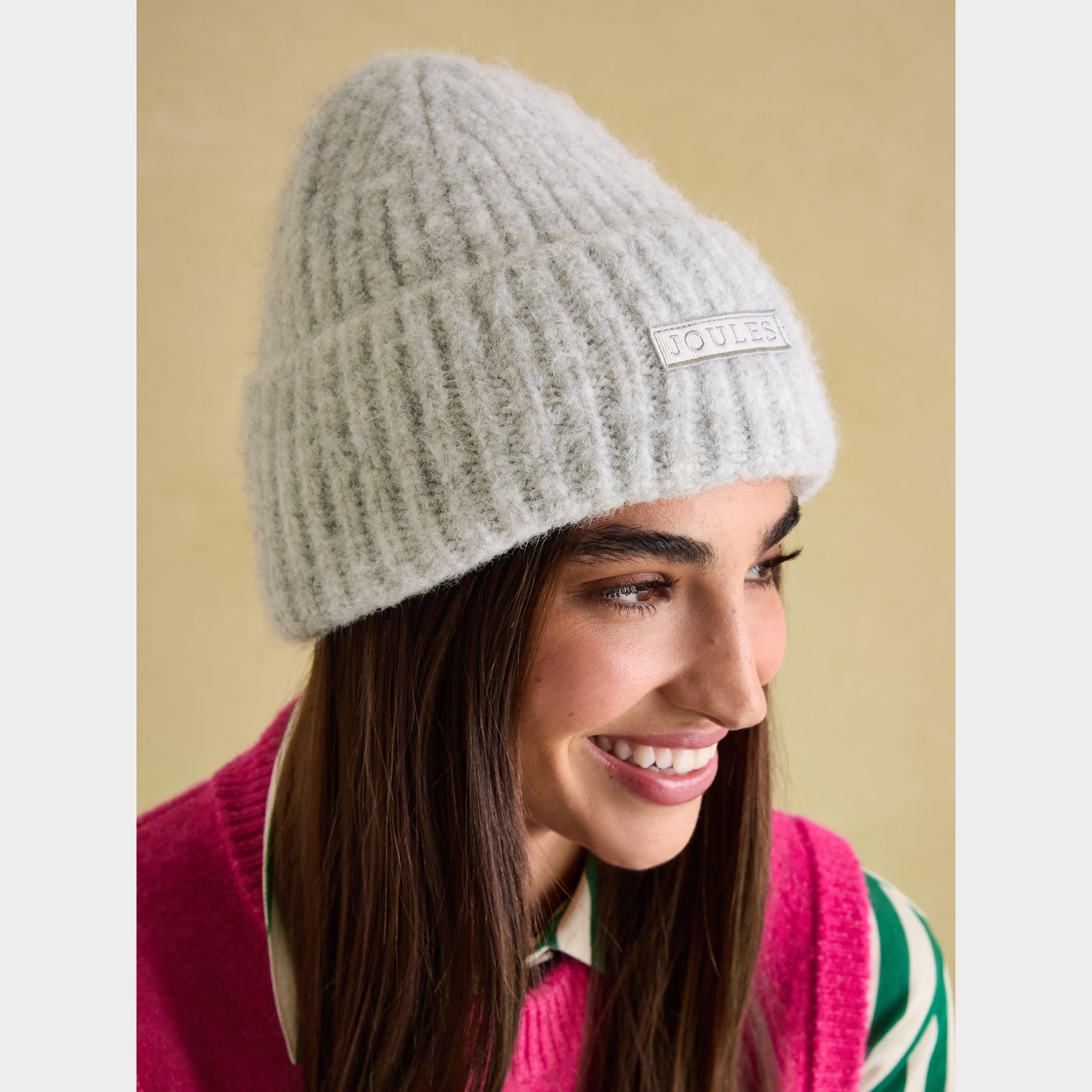 Womens Caversham Beanie Hat Grey