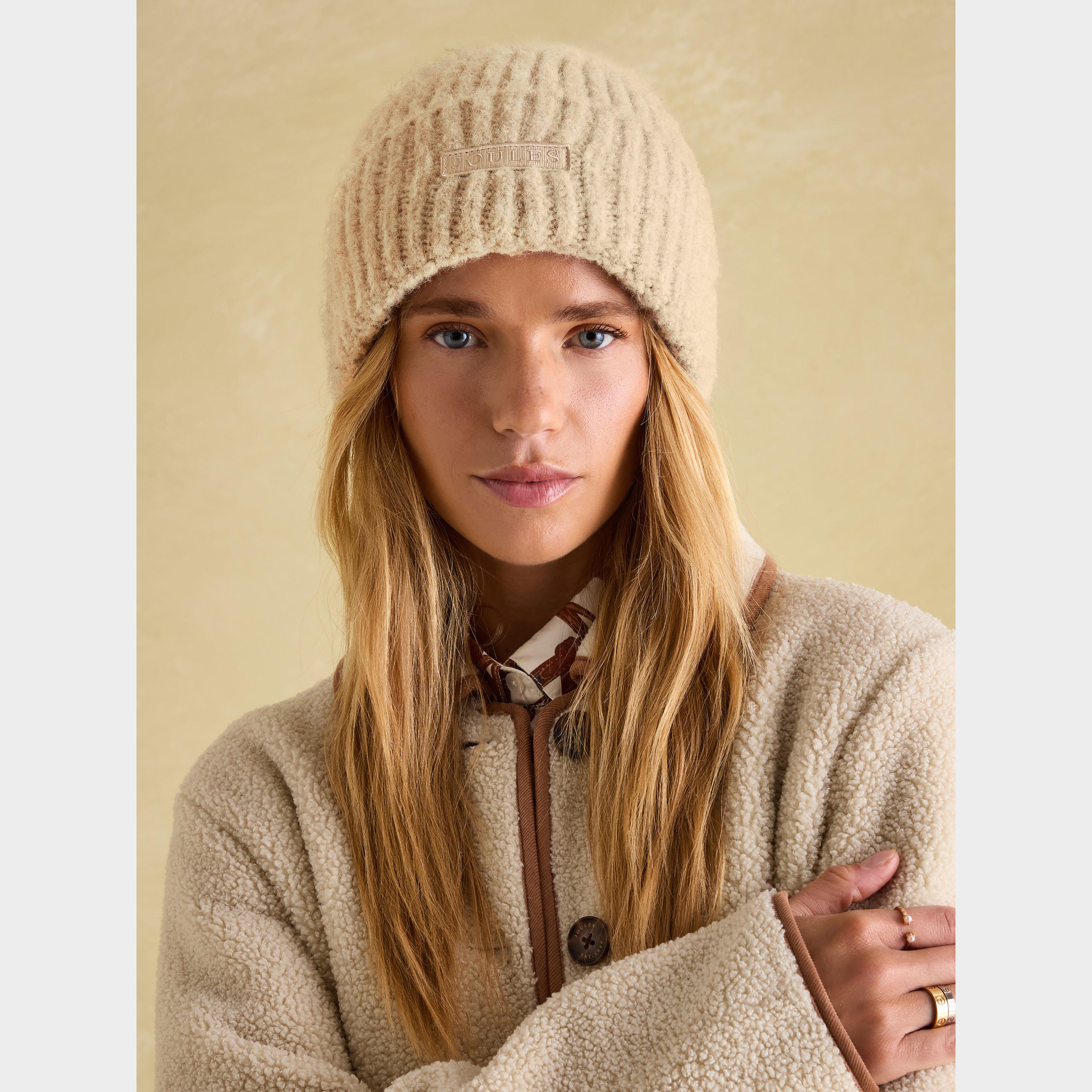 Womens Caversham Beanie Hat Oatmeal