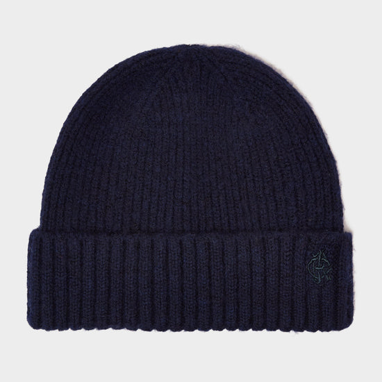 Mens Berwick Beanie Hat Navy