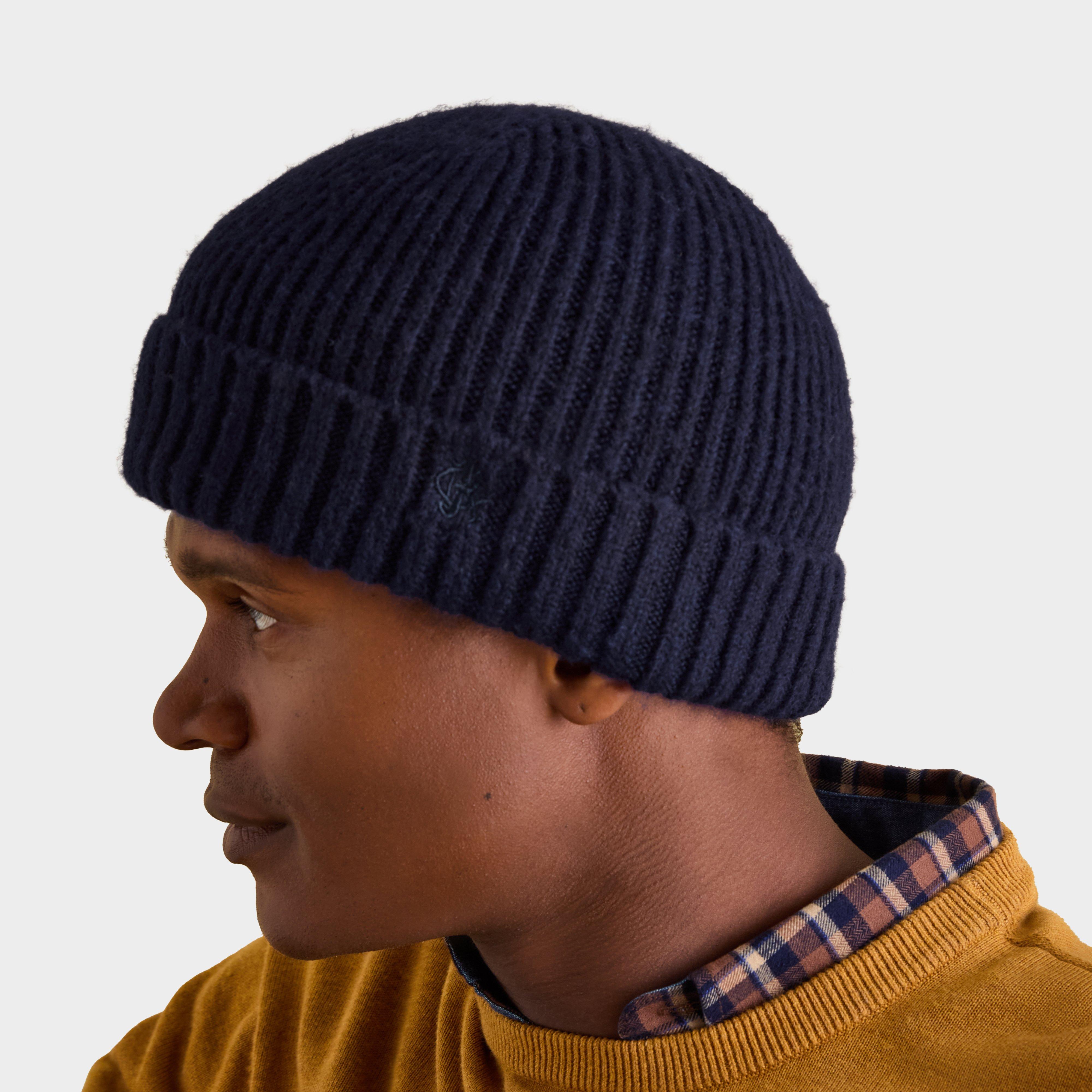 Mens Berwick Beanie Hat Navy