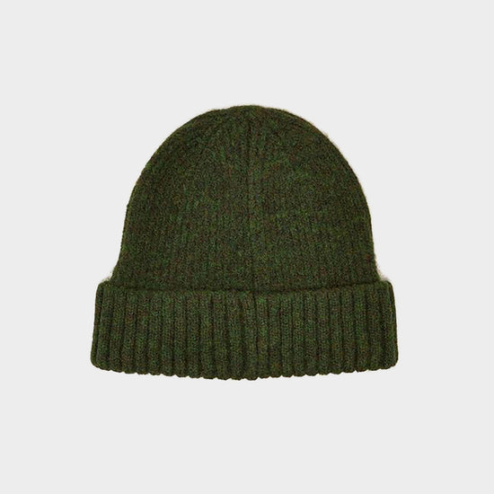 Mens Berwick Beanie Hat Green