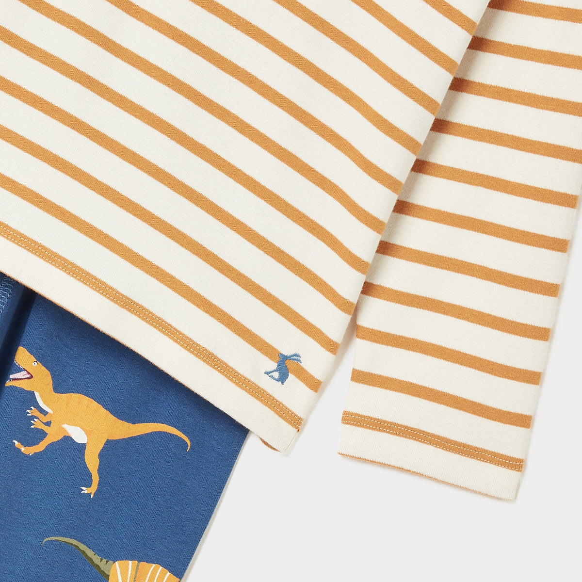 Kids Doze Days Print Jersey Pyjama Set Dinosaur