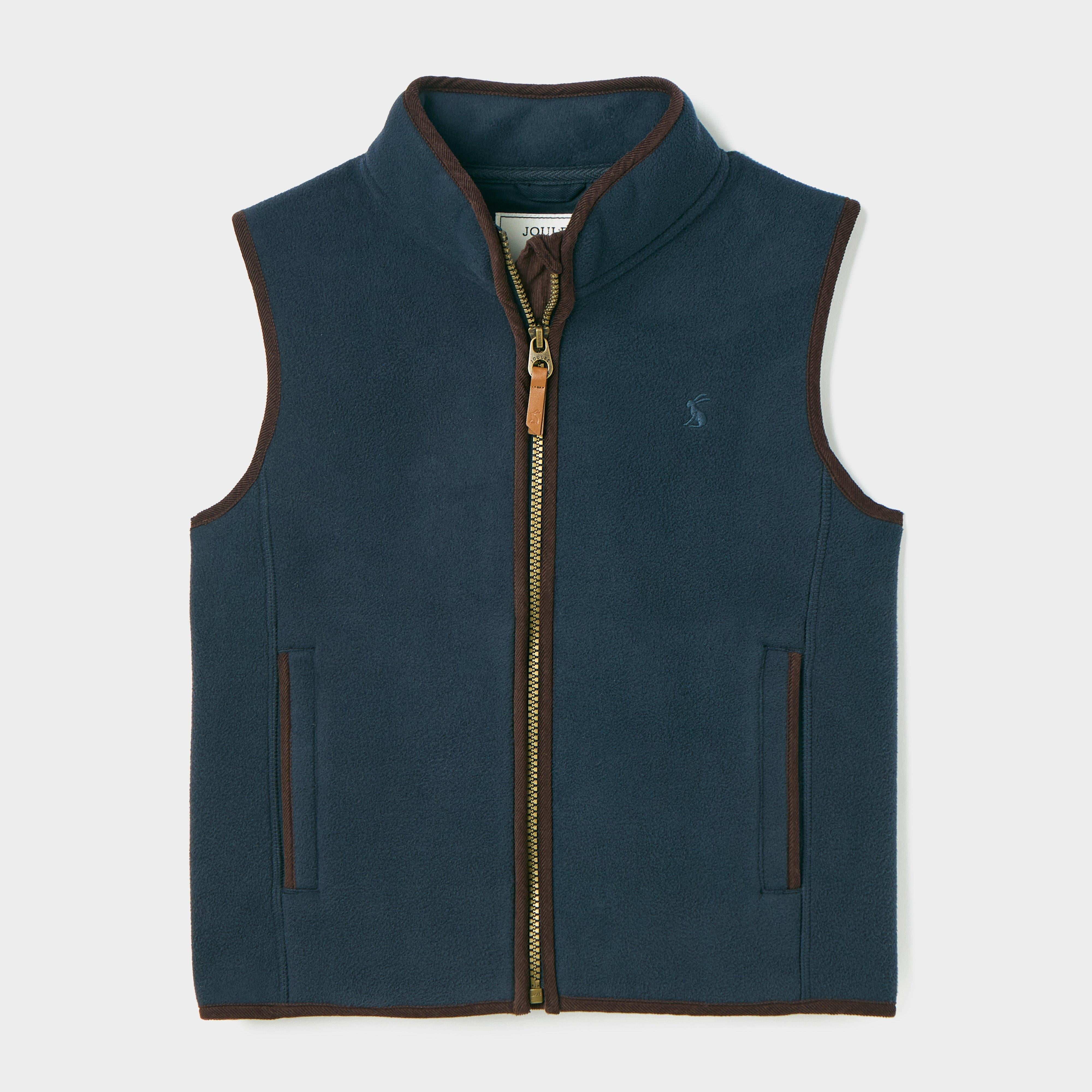 Kids Coxton Fleece Gilet Blue
