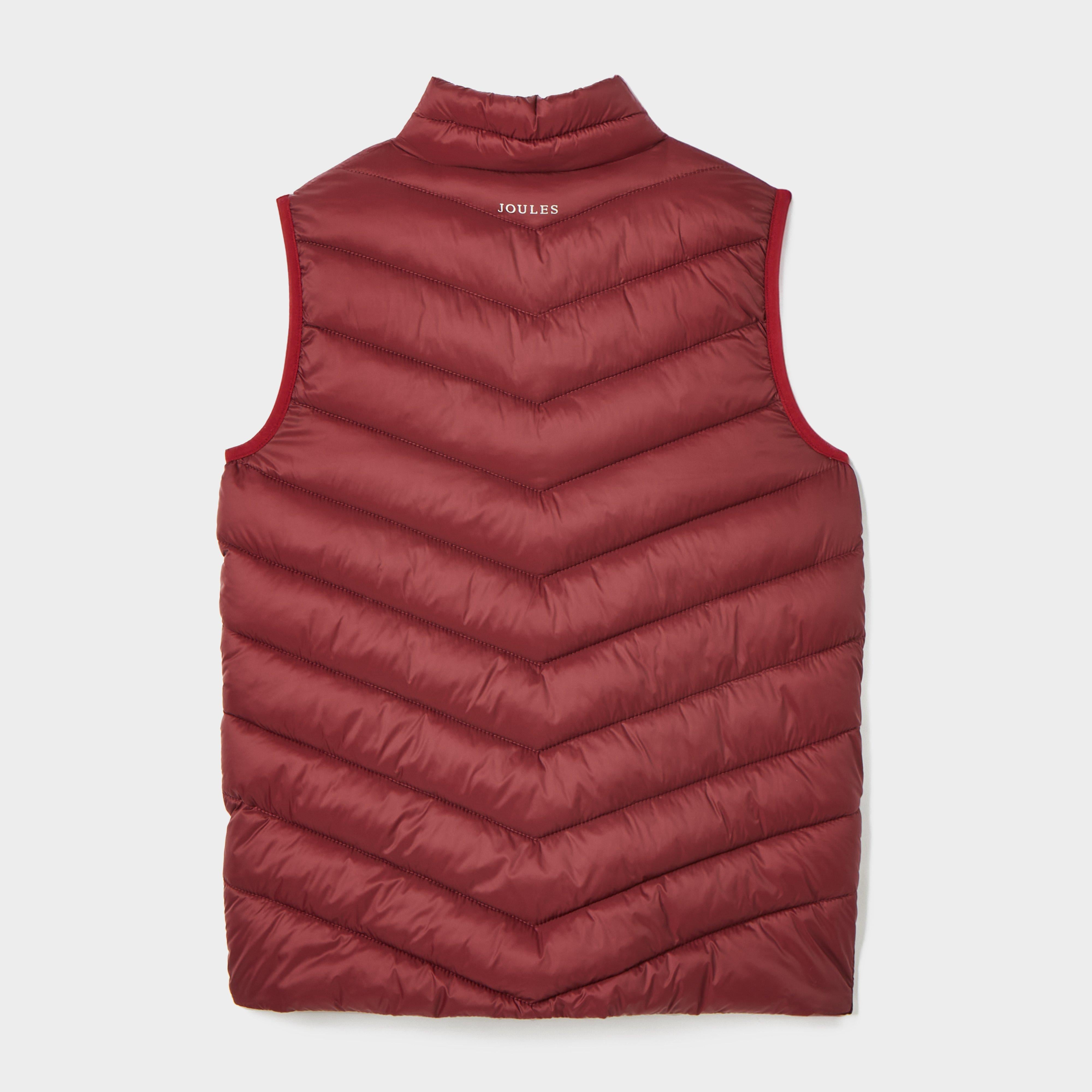 Crofton Showerproof Quilted Gilet Berry Red