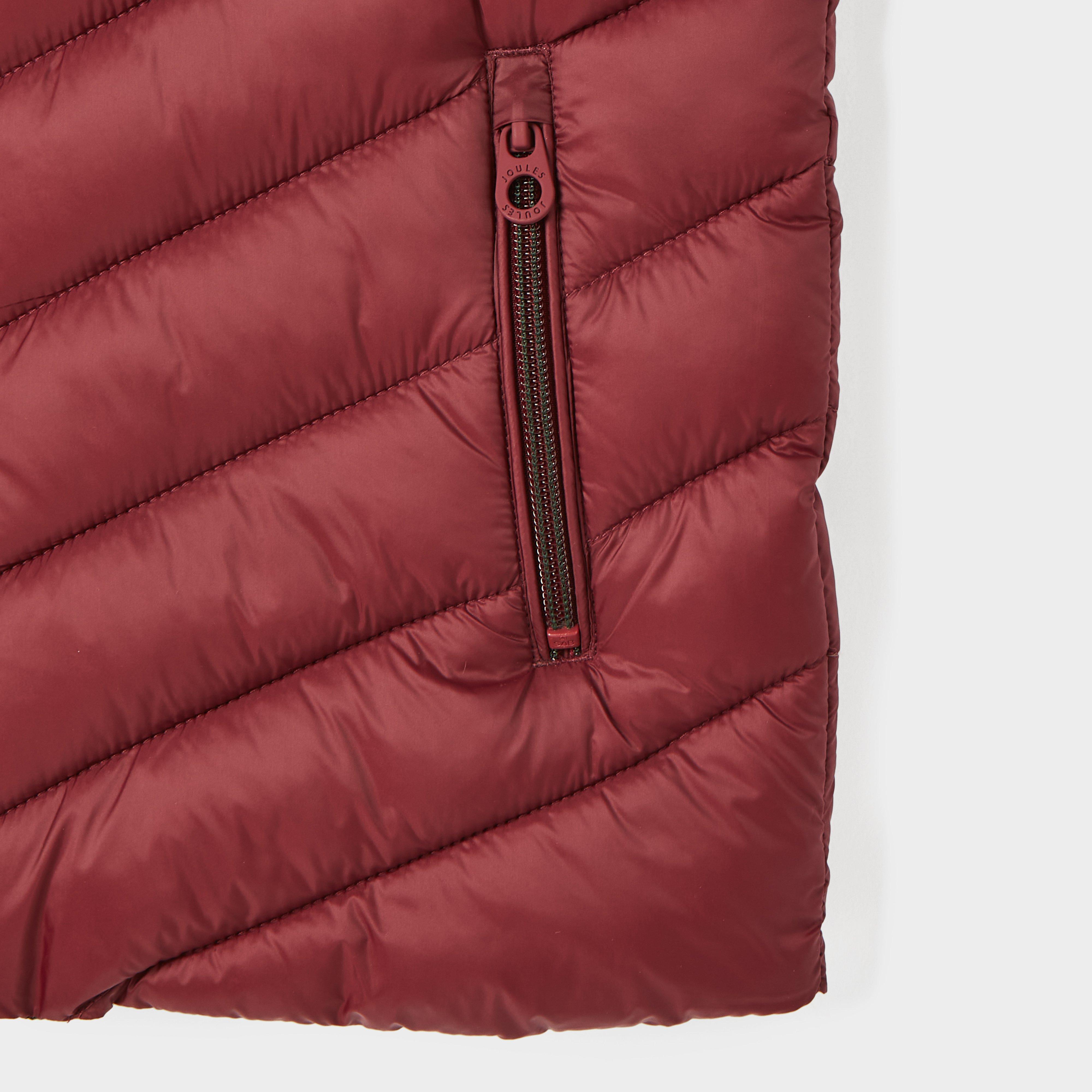 Crofton Showerproof Quilted Gilet Berry Red