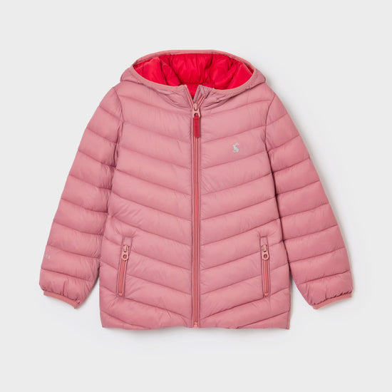 Kids Cairn Showerproof Padded Coat Pink