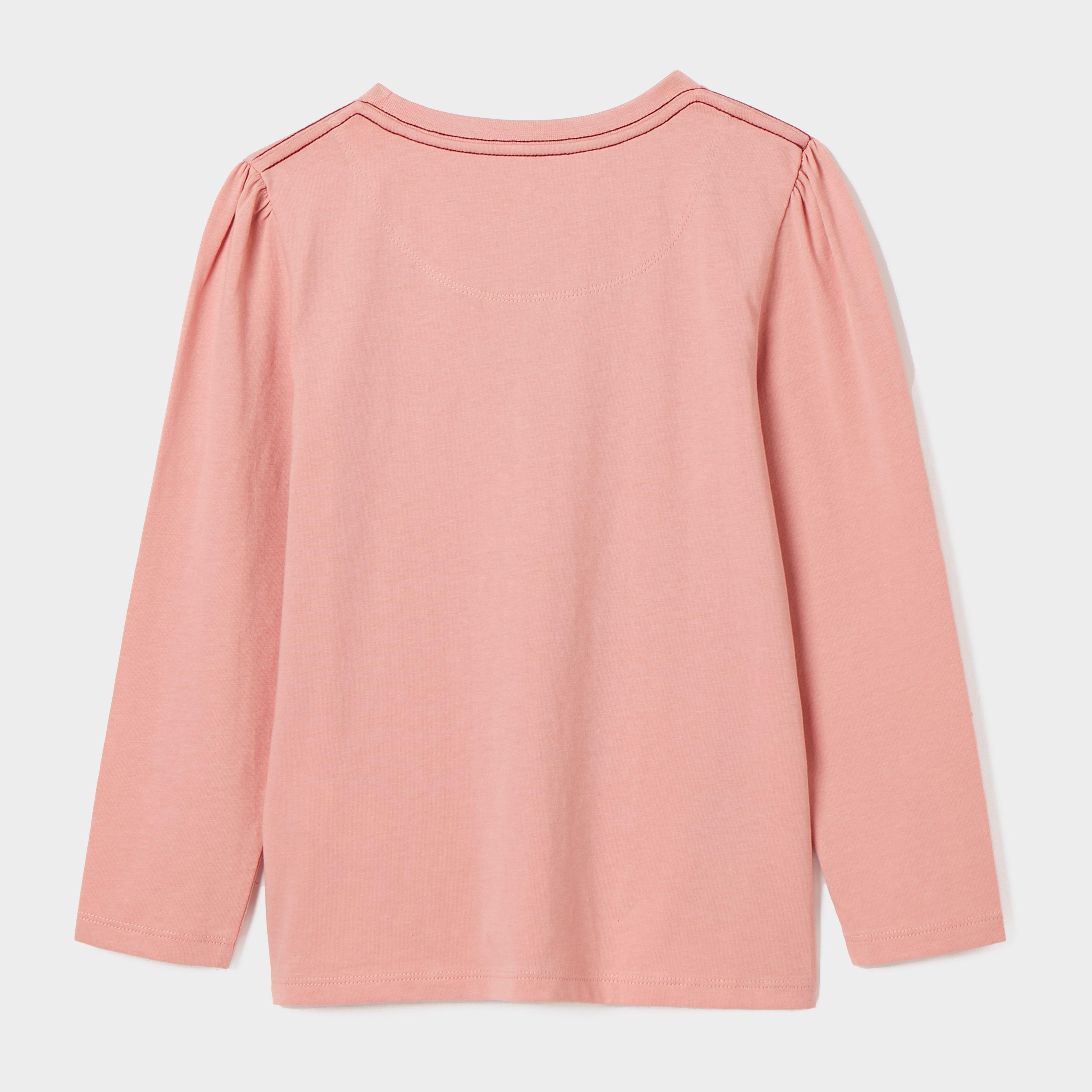 Kids Bessie Artwork T-Shirt Pink