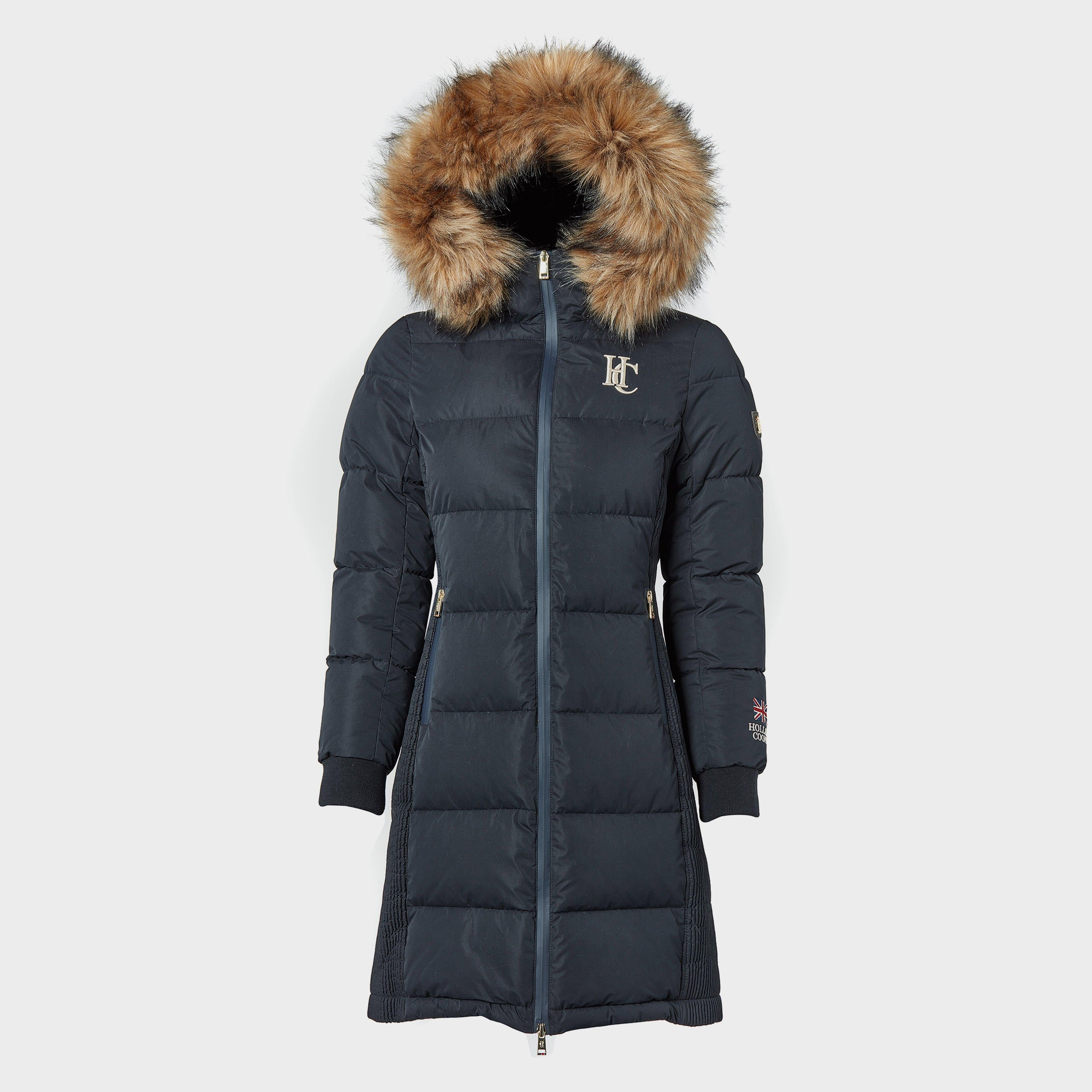 Womens Team Padded Coat Ink Navy