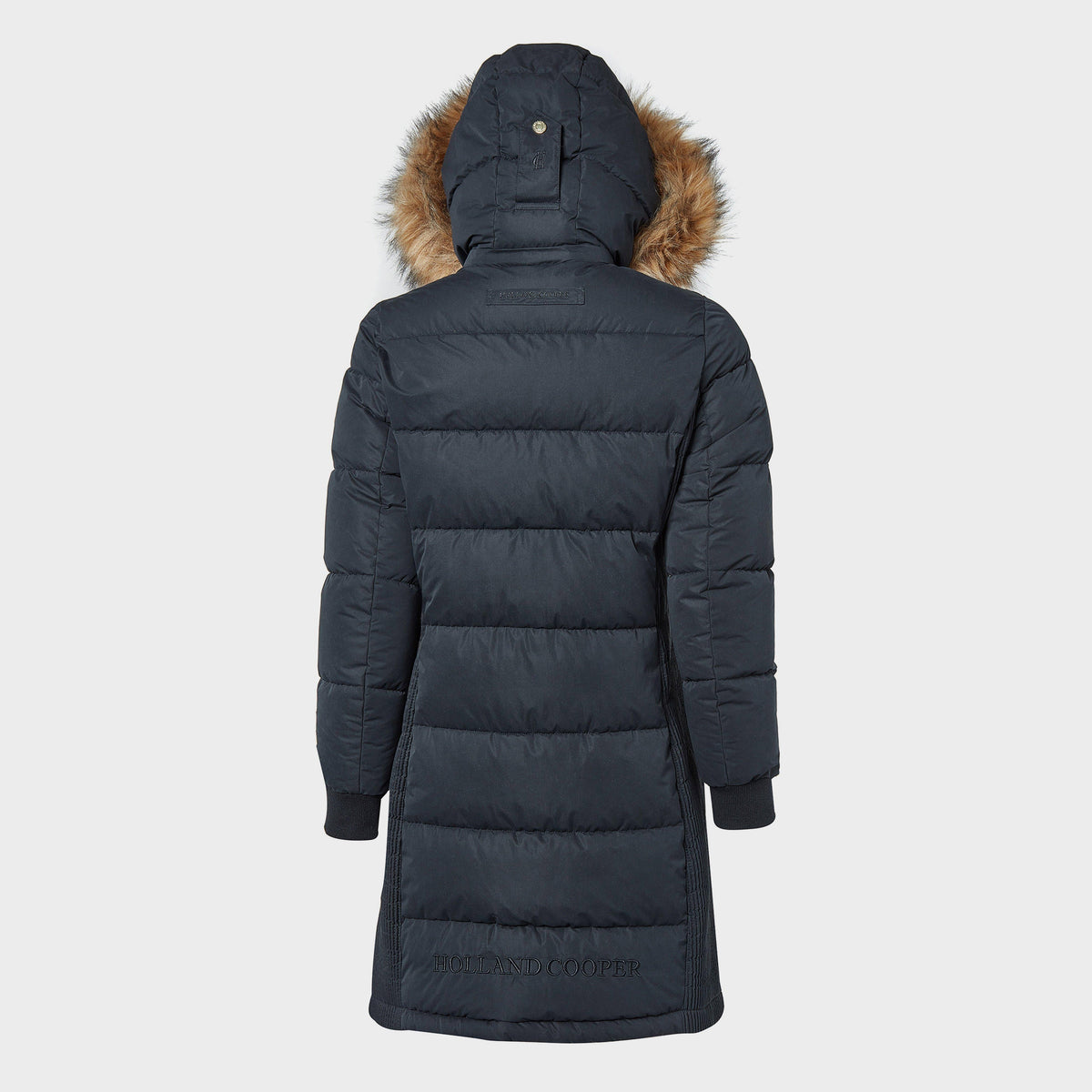 Womens Team Padded Coat Ink Navy