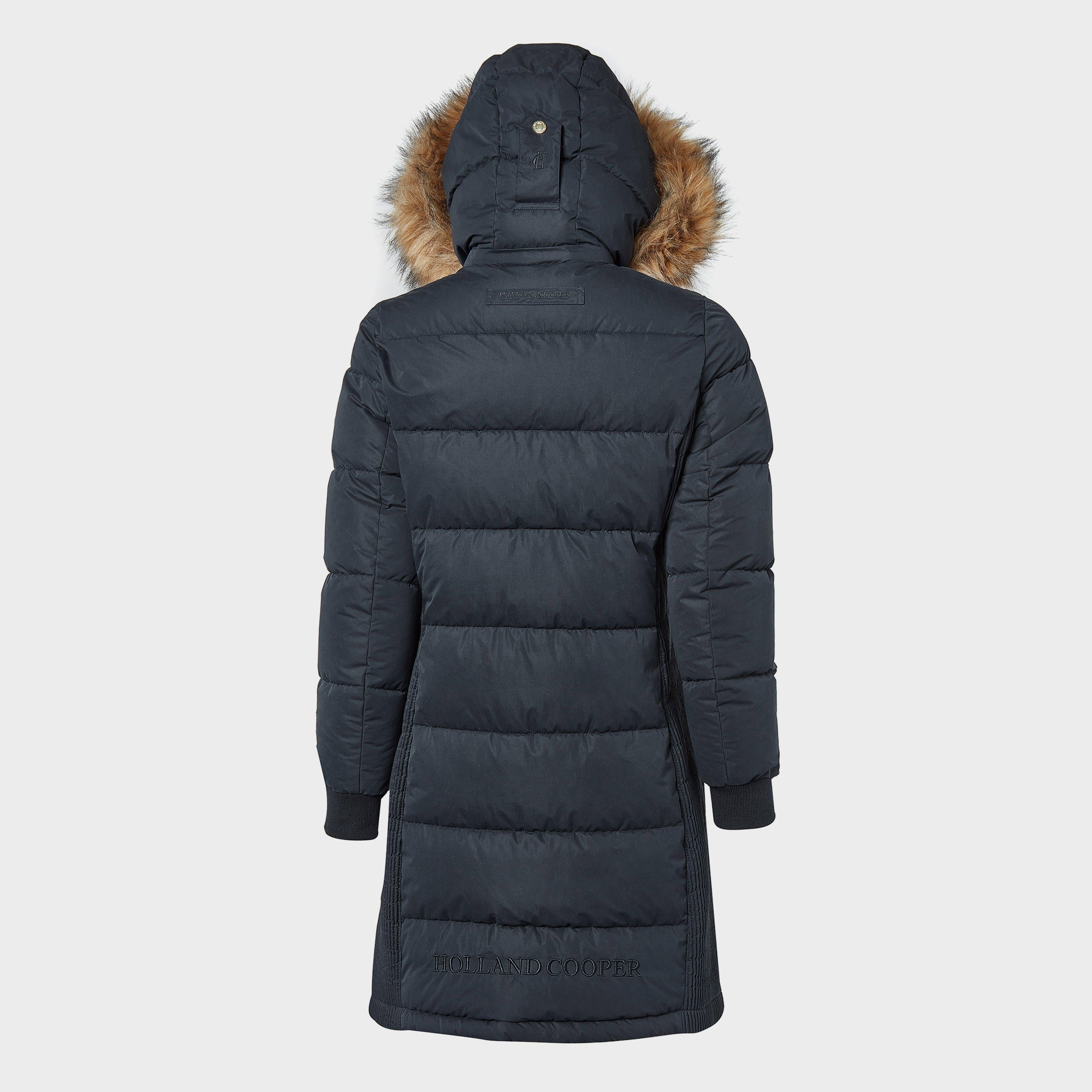 Womens Team Padded Coat Ink Navy