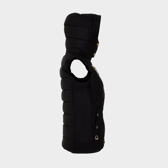 Womens Team Gilet Black