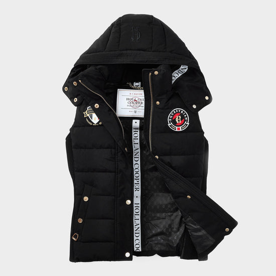 Womens Team Gilet Black