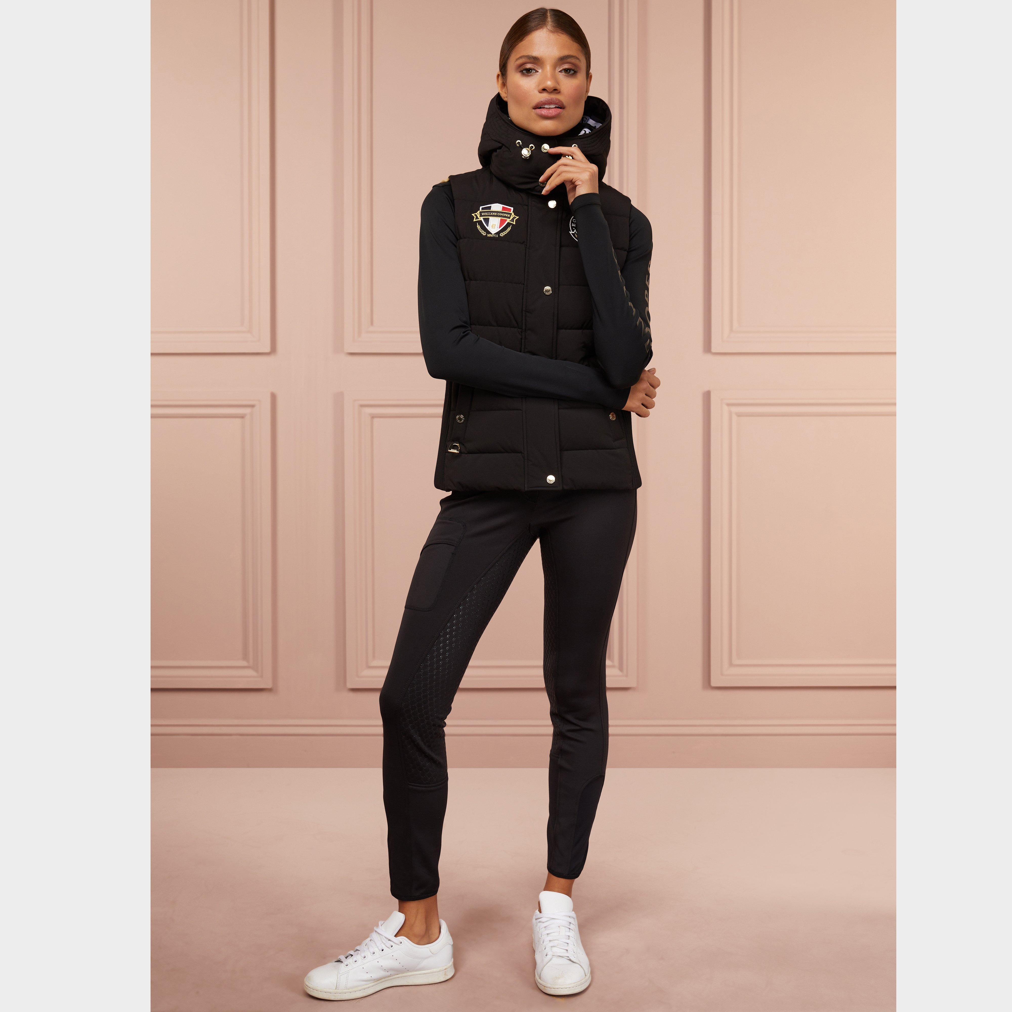 Womens Team Gilet Black