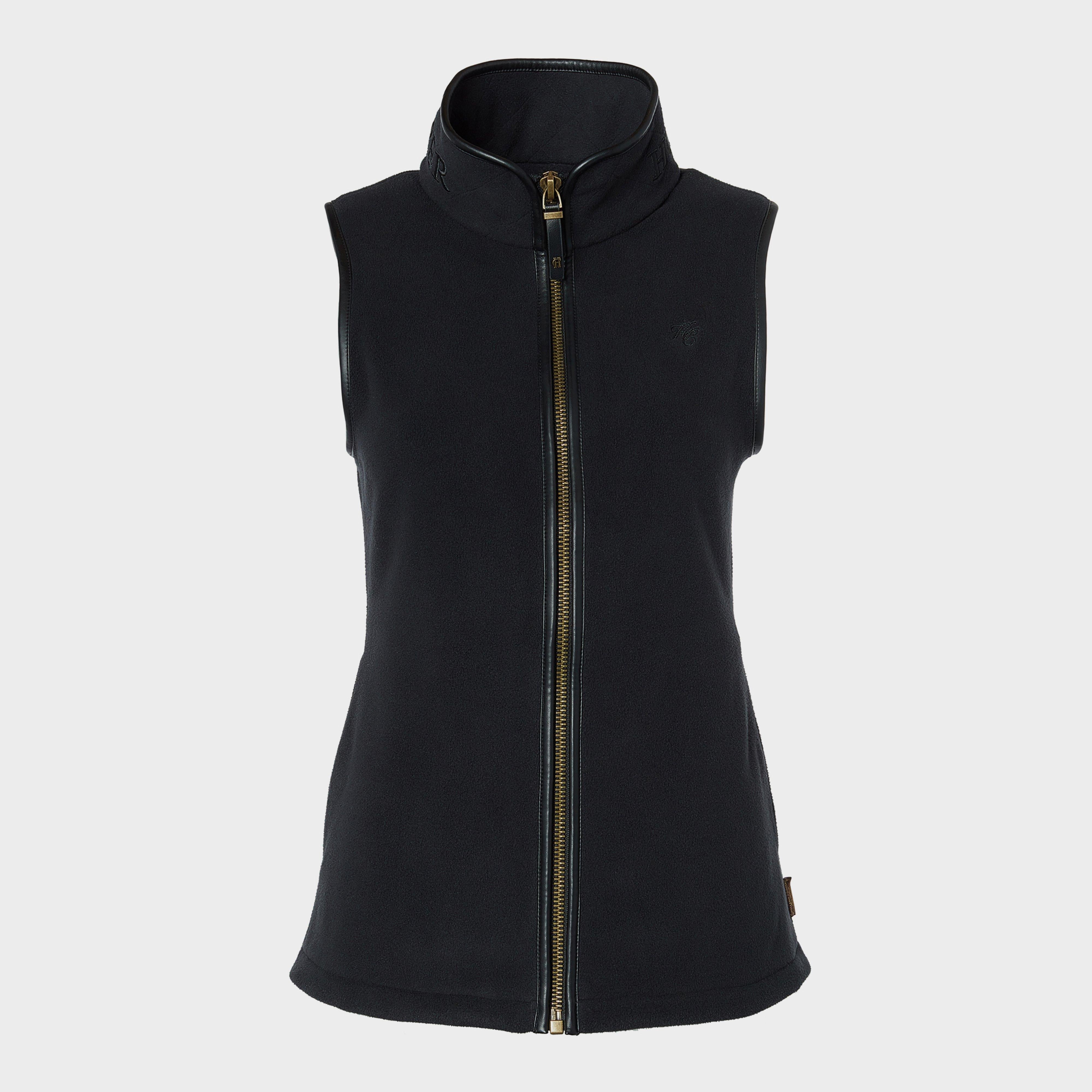 Womens Country Fleece Gilet Black