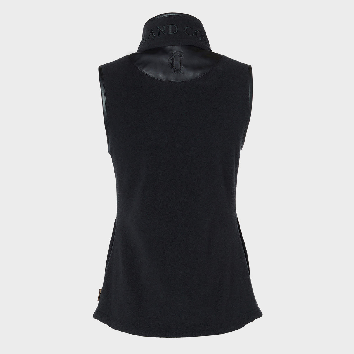 Womens Country Fleece Gilet Black