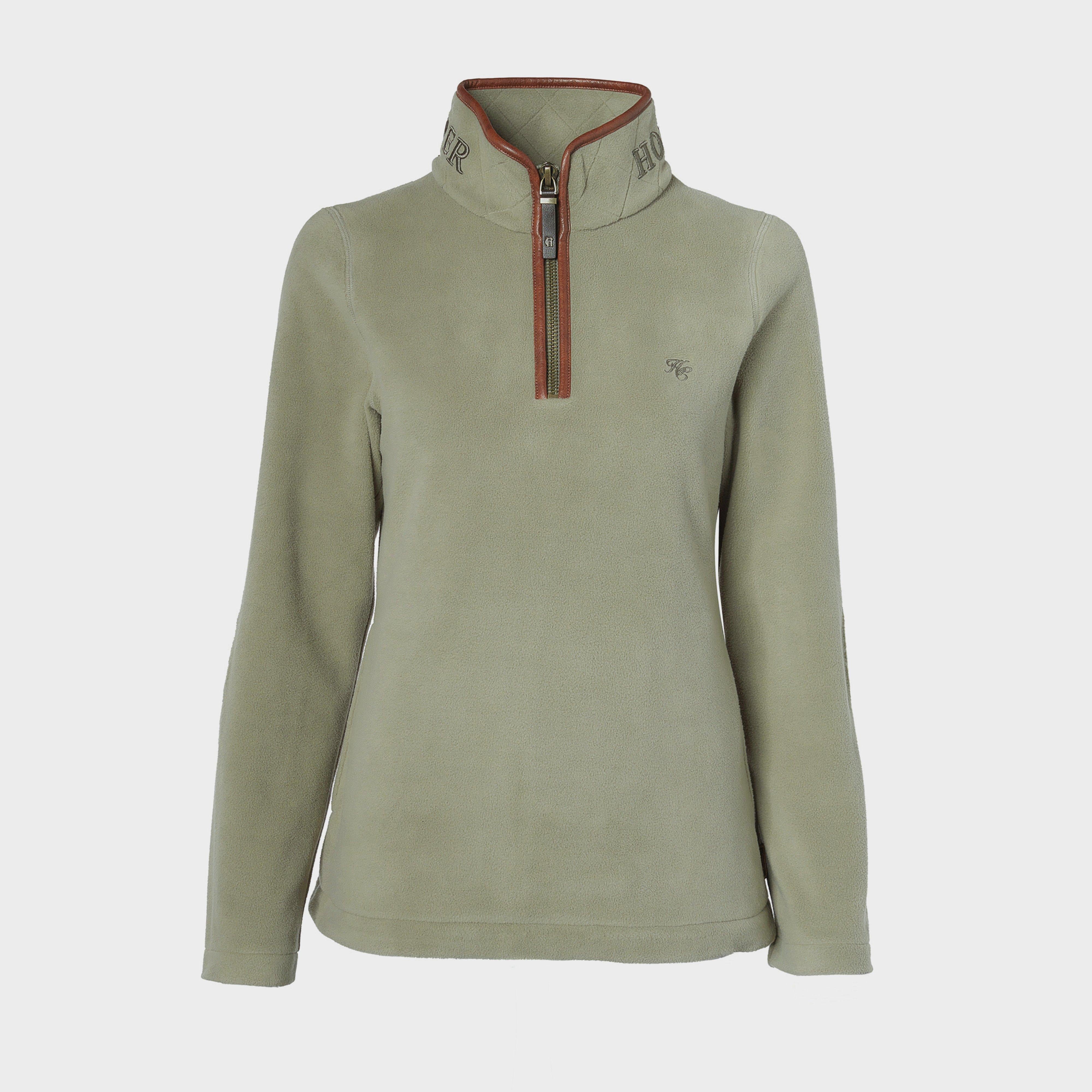 Womens Country Half Zip Fleece Sage