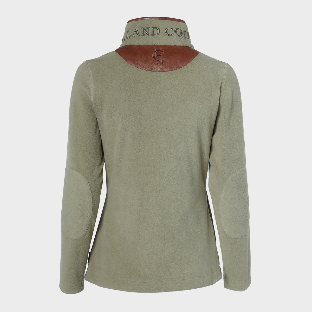 Womens Country Half Zip Fleece Sage