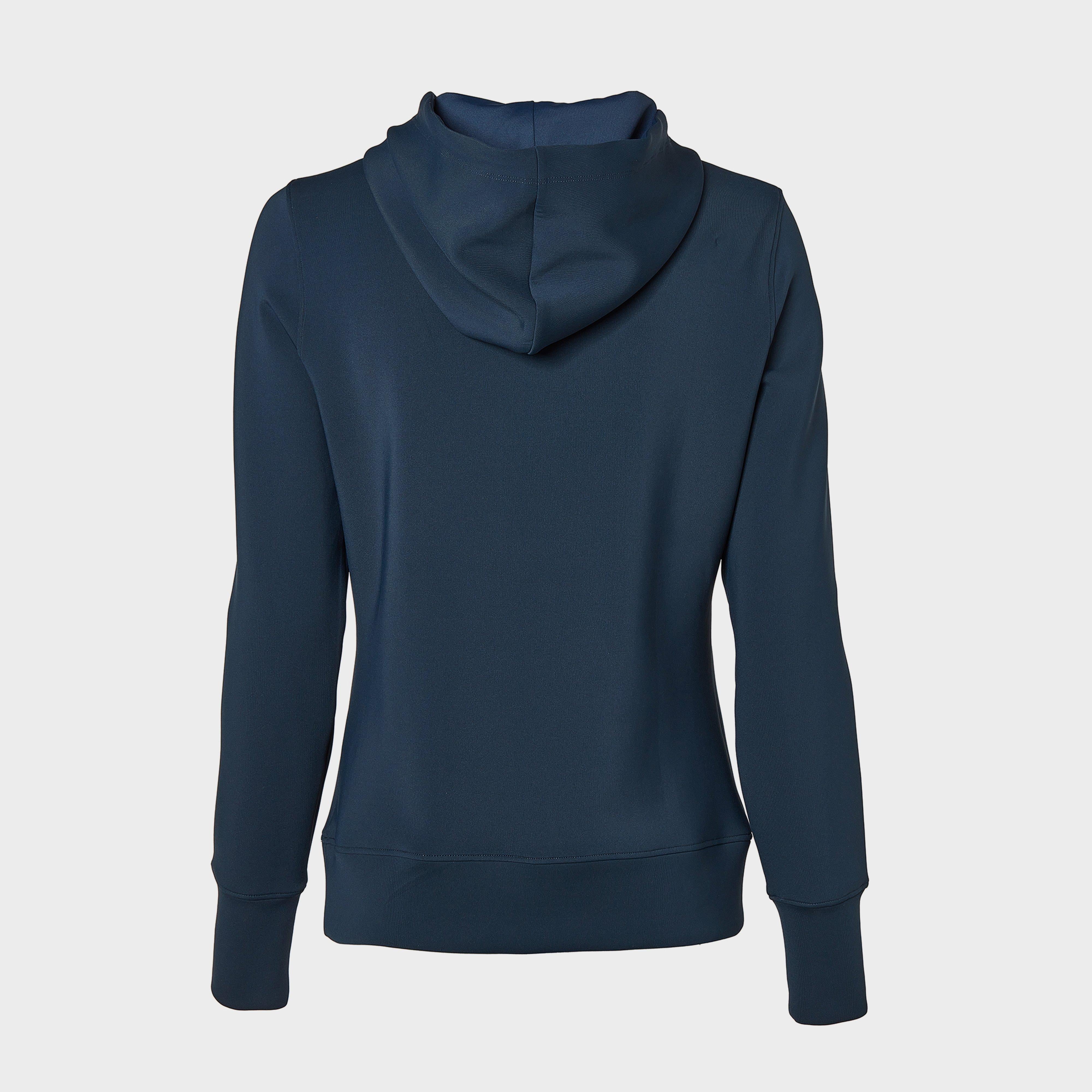 Womens Crystal Hoodie Navy