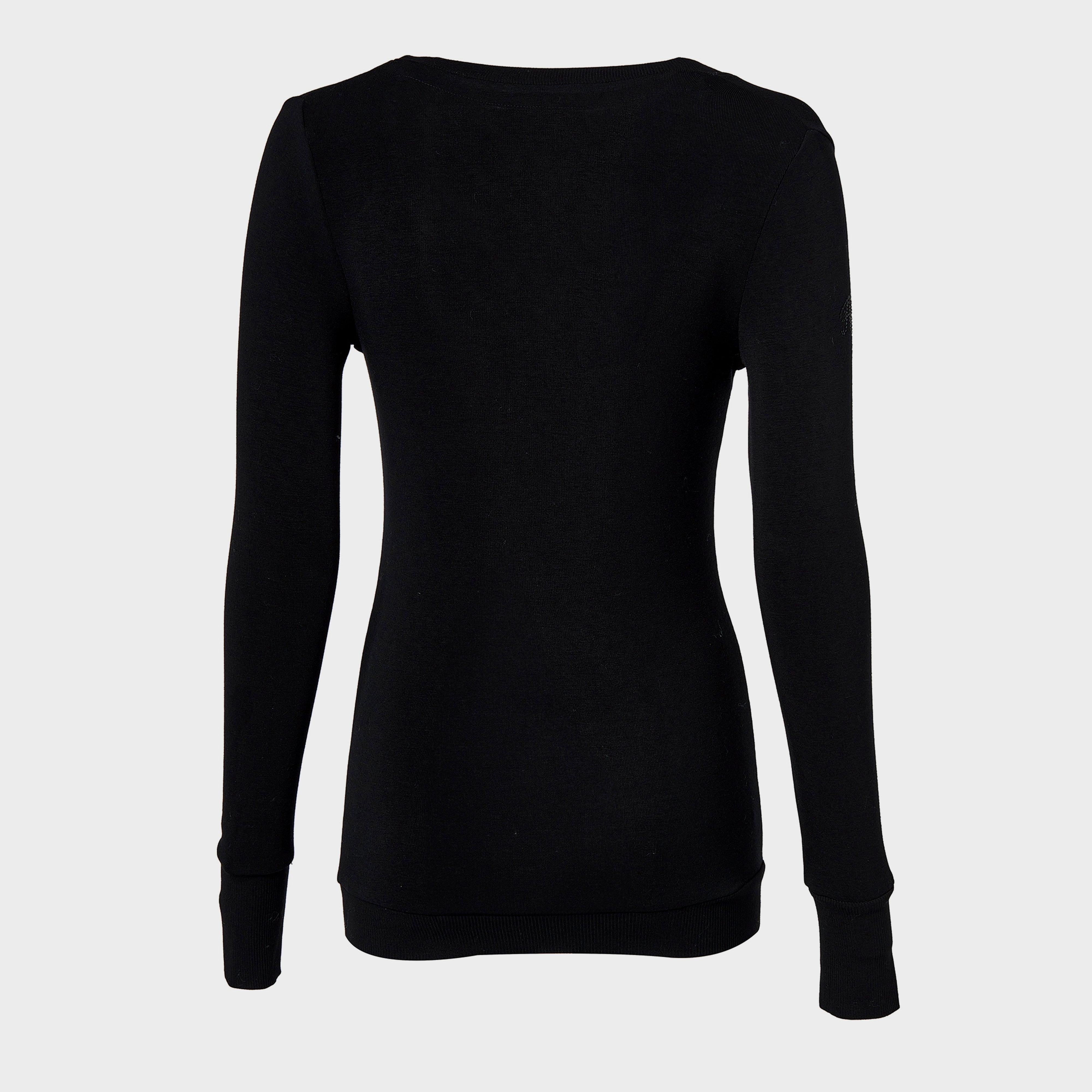 Womens Soft Touch V-Neck Sweater Black